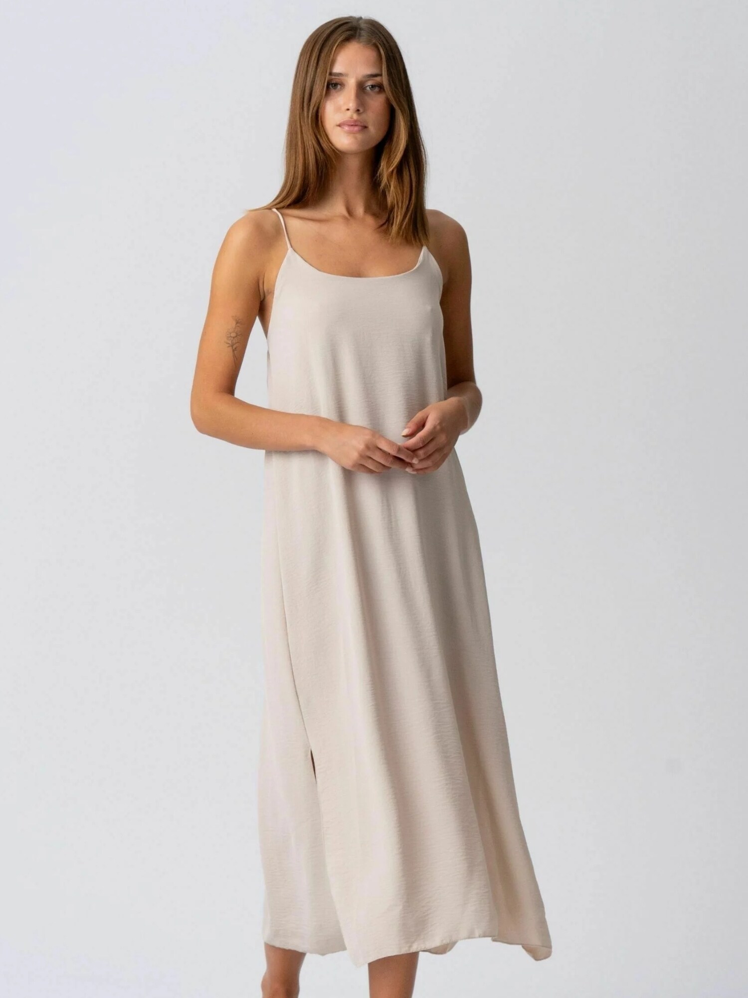 TEESHOPPEN Rochie ' Alecia '  bej