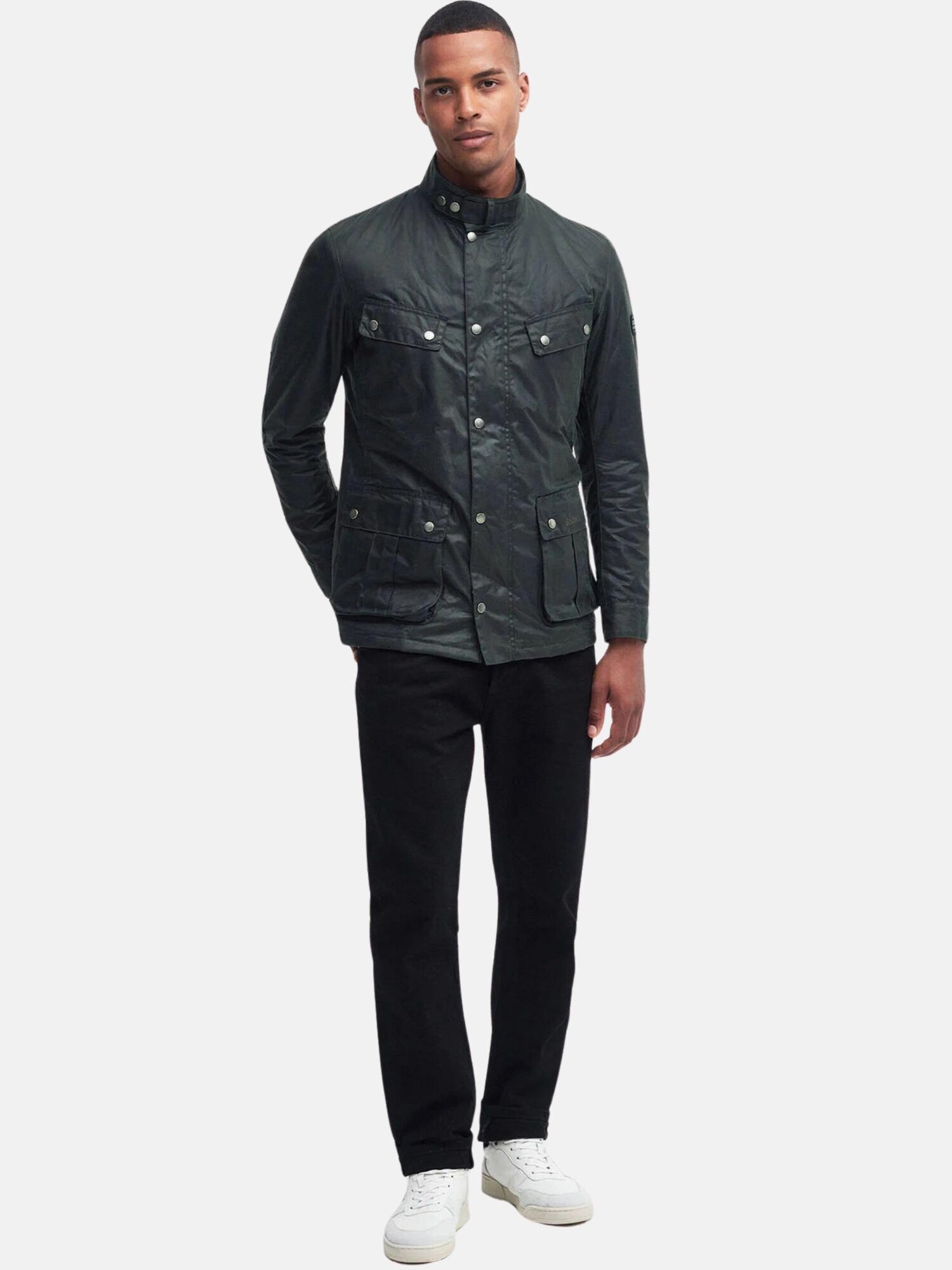 Barbour International Chaqueta de invierno 'DUKE' verde oscuro – imagen 2
