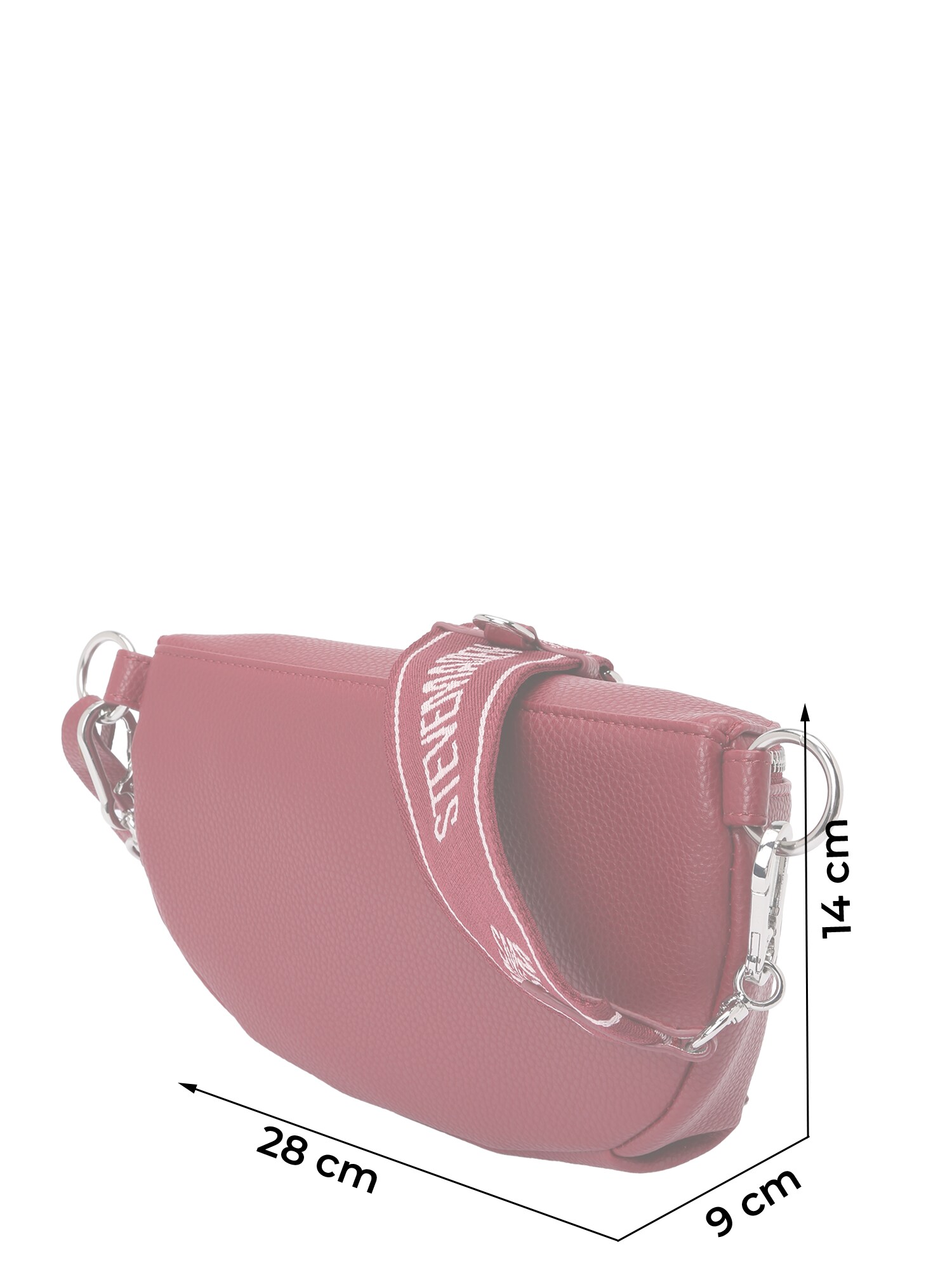STEVE MADDEN Övtáska 'BCLARKE'  kárminvörös termék 2. képe
