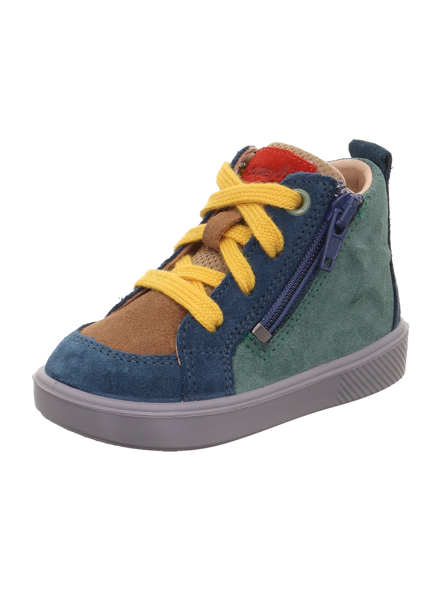 SUPERFIT Botoșei bebeluși SUPIES  bleumarin / ombră / verde stuf / roșu
