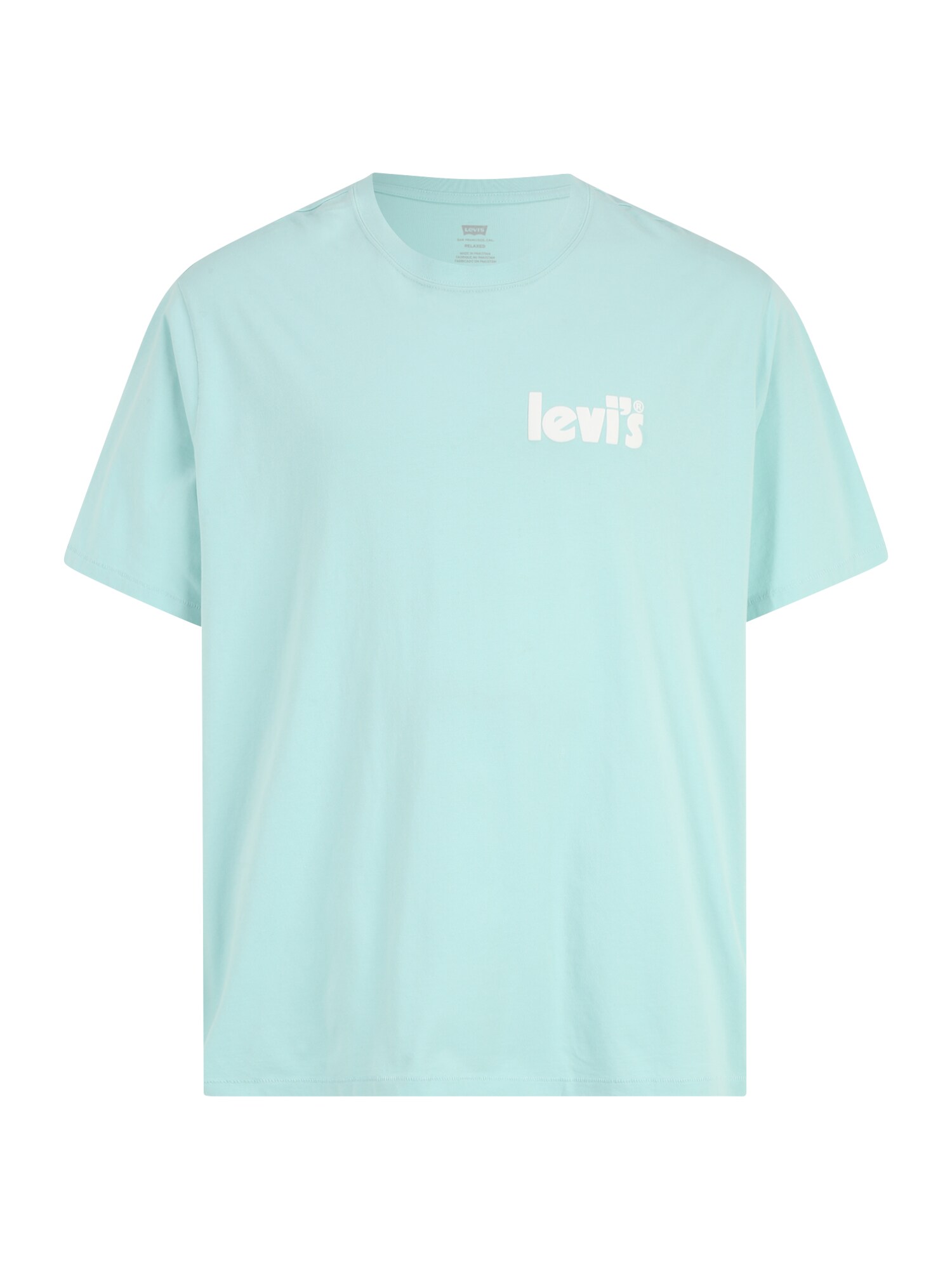 Levi's® Big & Tall Marškinėliai turkio spalva / balta