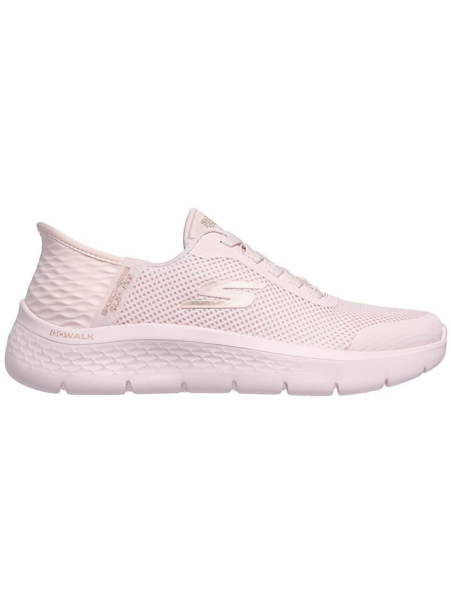 SKECHERS Calzado deportivo  rosa / plata