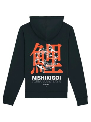 F4NT4STIC Sweatshirt ‘Nishikigoi Koi’ Gemengde kleuren / Zwart