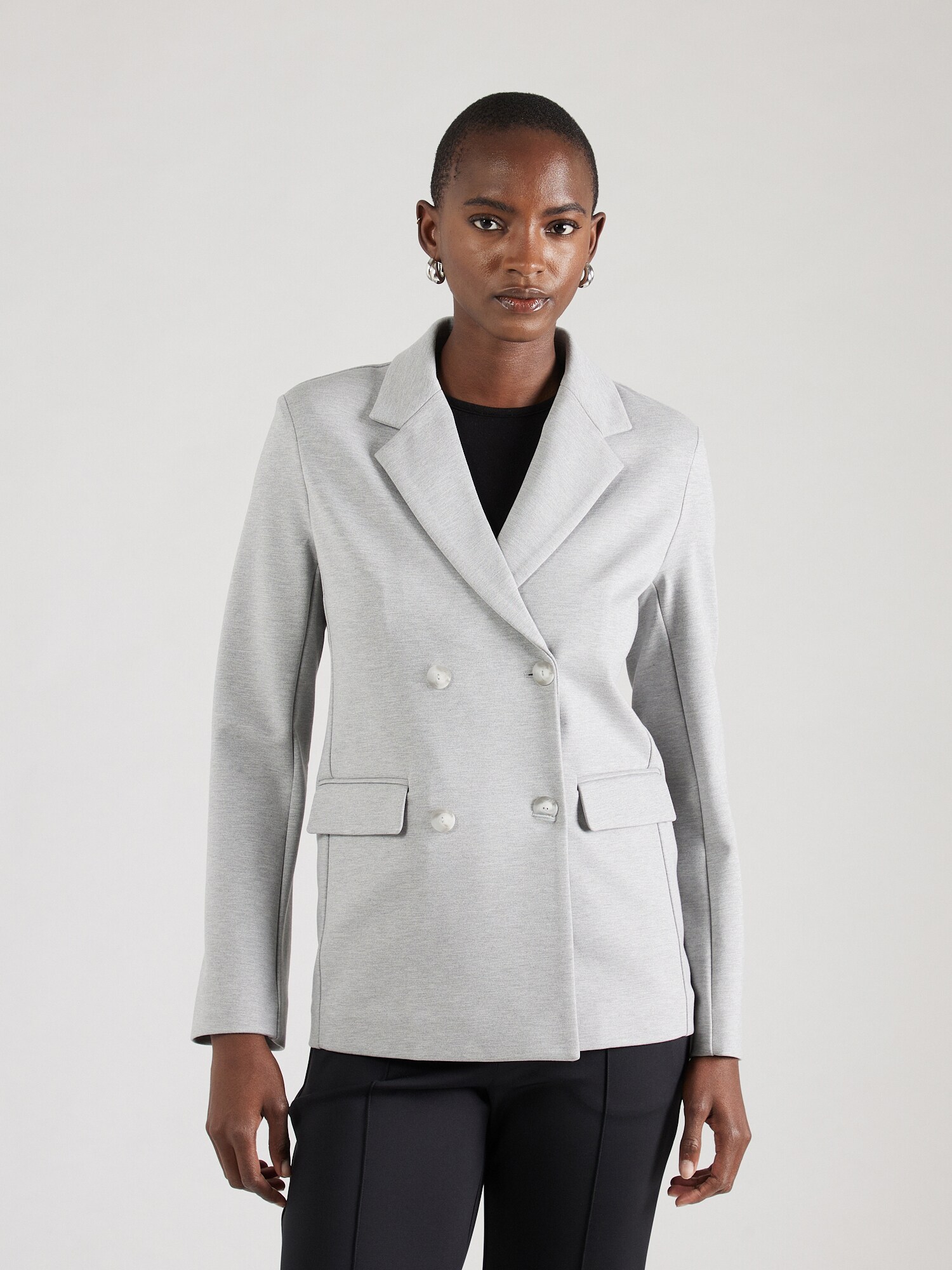 Max Mara Leisure Blézer 'MARMO'  világosszürke termék 2. képe
