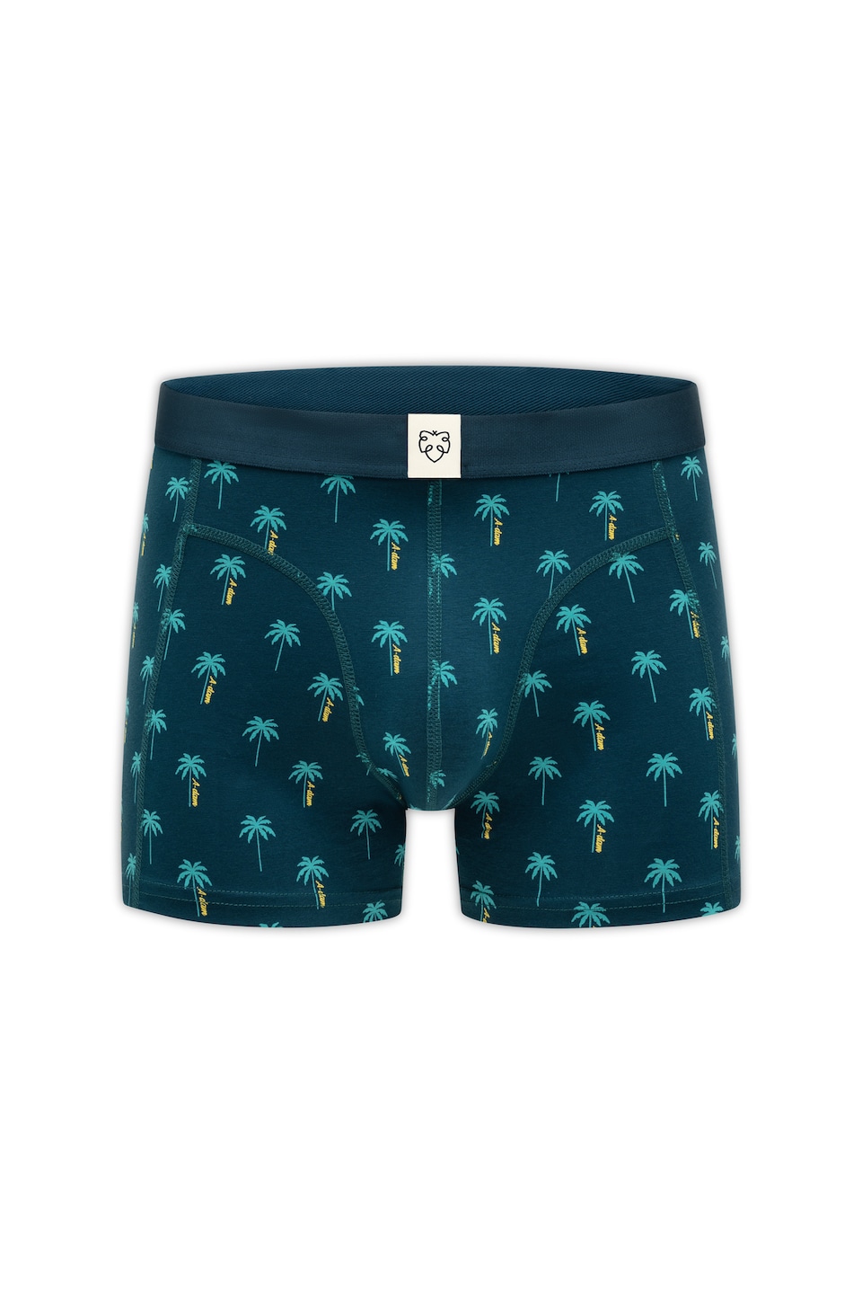 Boxershorts marinblå / turkos / cyanblå