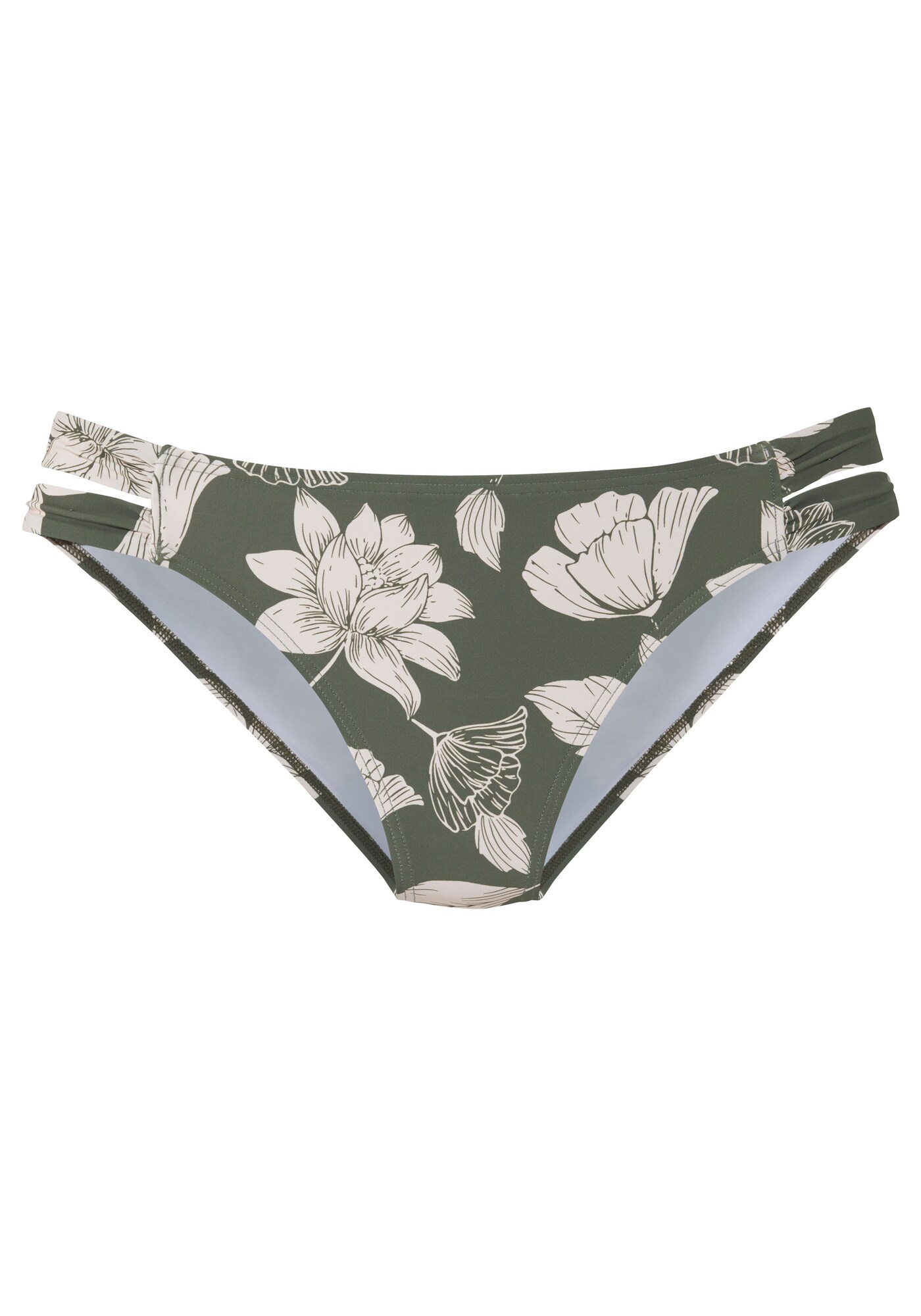 s.Oliver Bikini nadrágok  krém / olíva akciós termékkép 1