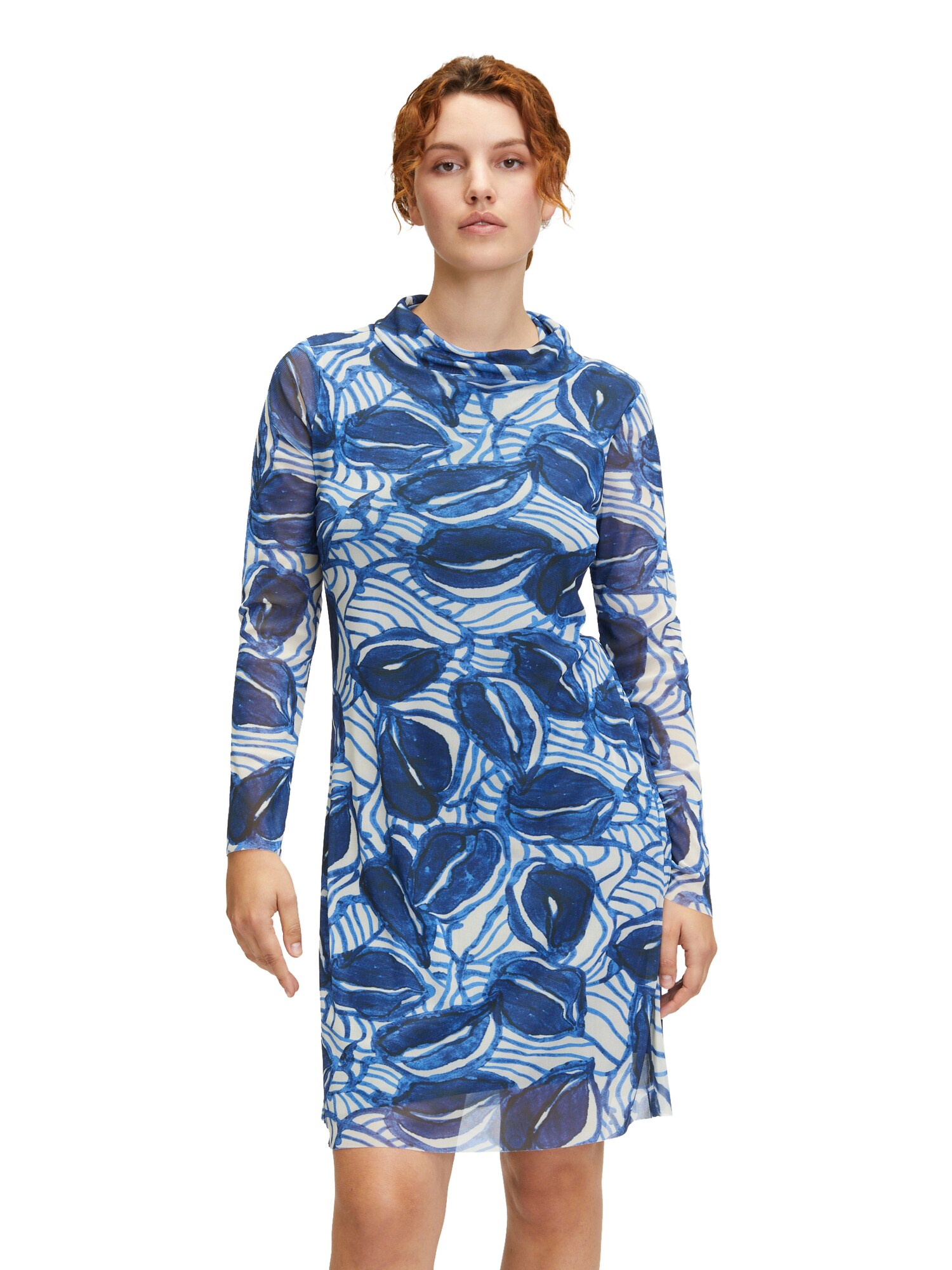 Thumbnail - Casual-Kleid mit Stehkragen