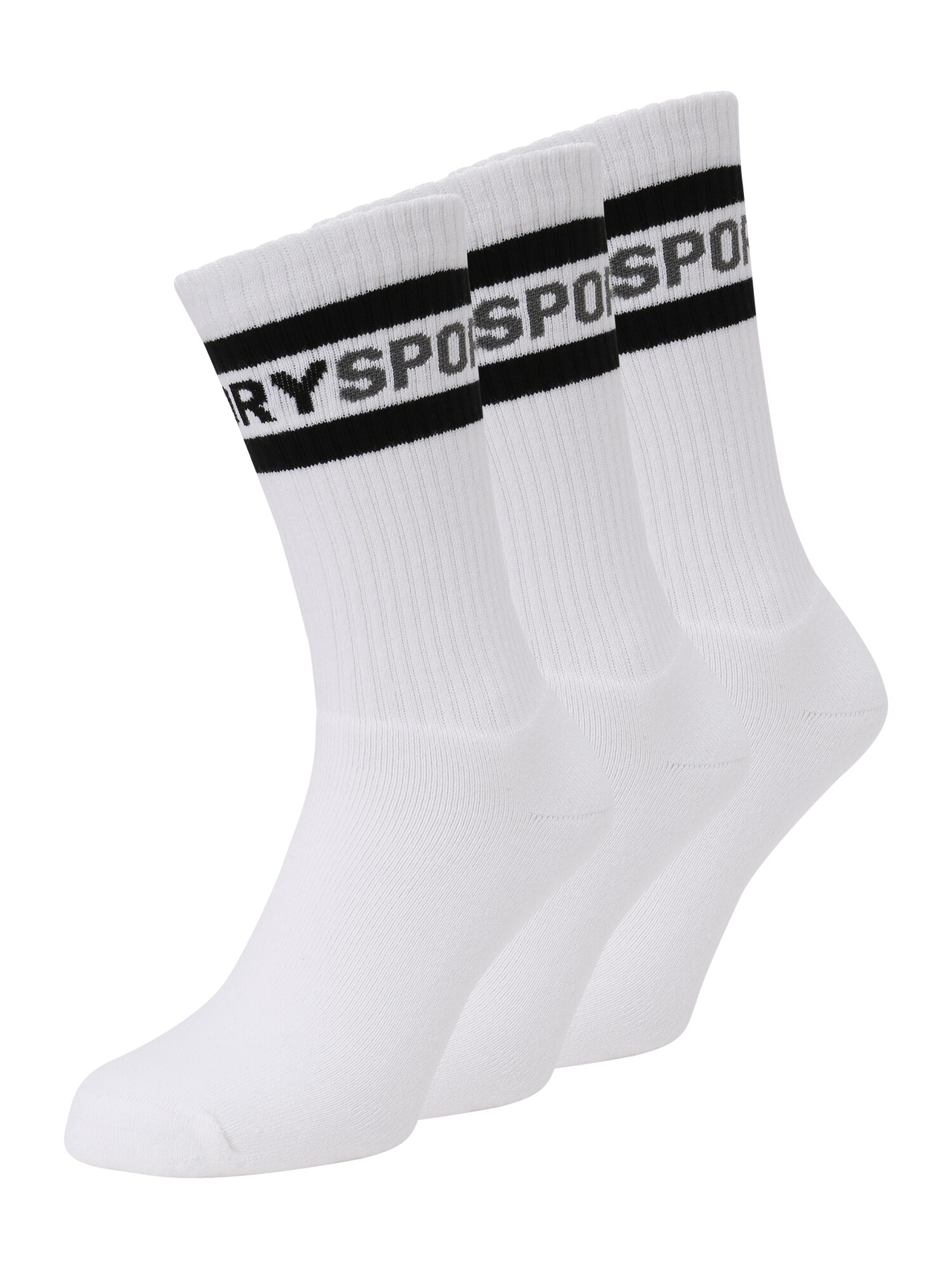 Superdry Športne nogavice  antracit / črna / bela