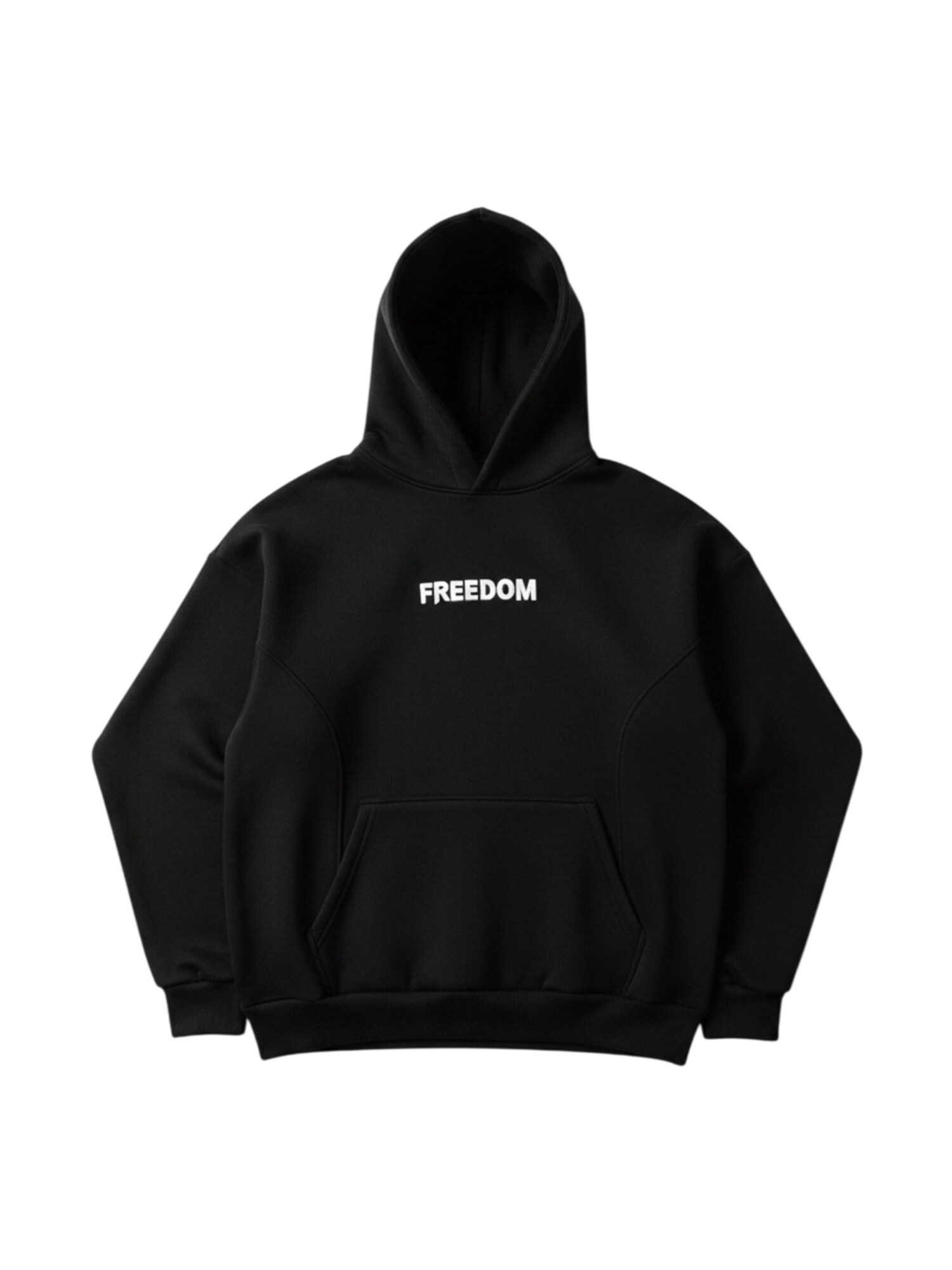 Kleidermafia Sudadera 'Oversize Stitches Hoodie - Black'  negro