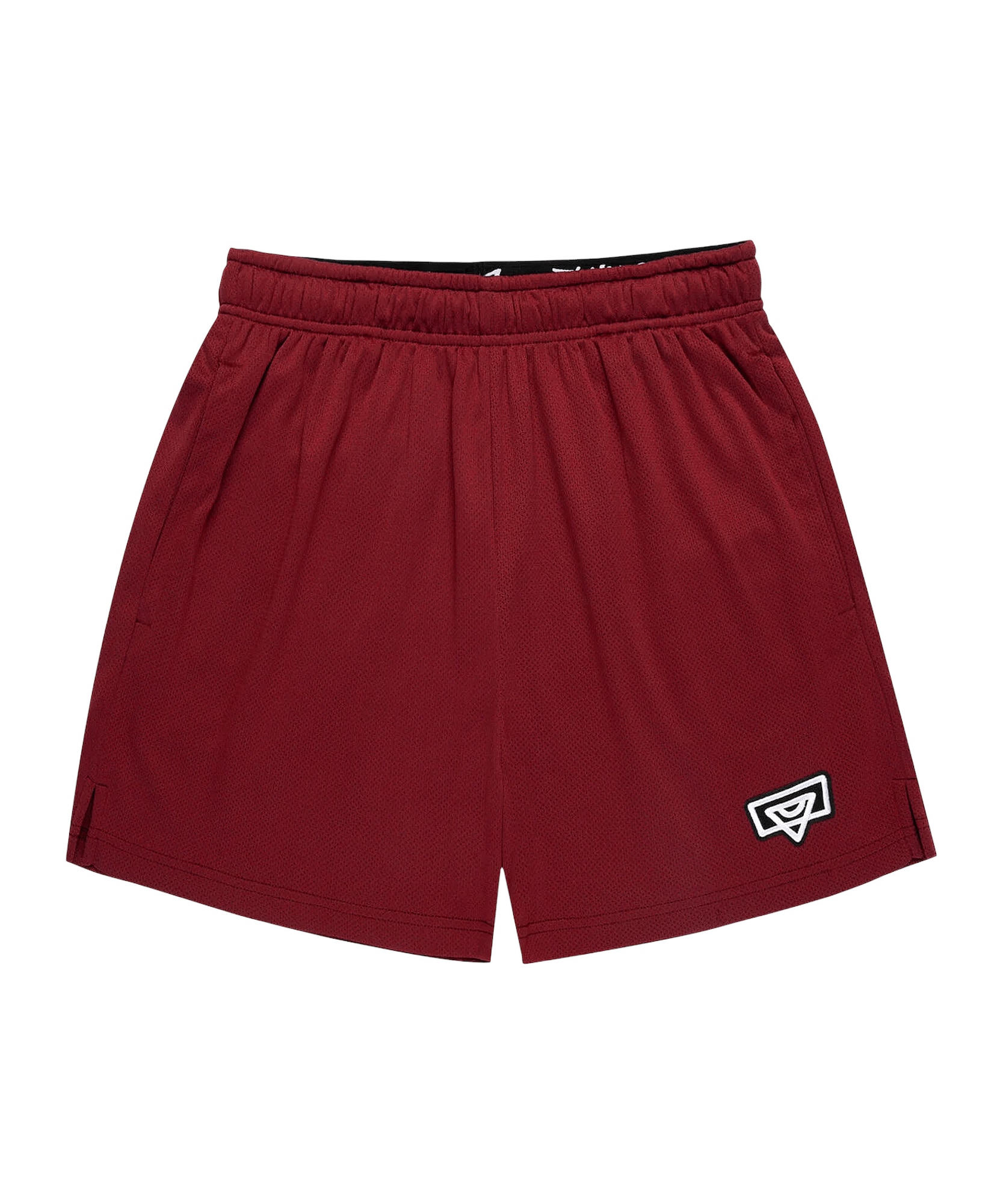 Bucketz Pantaloni sport  roși aprins / negru / alb
