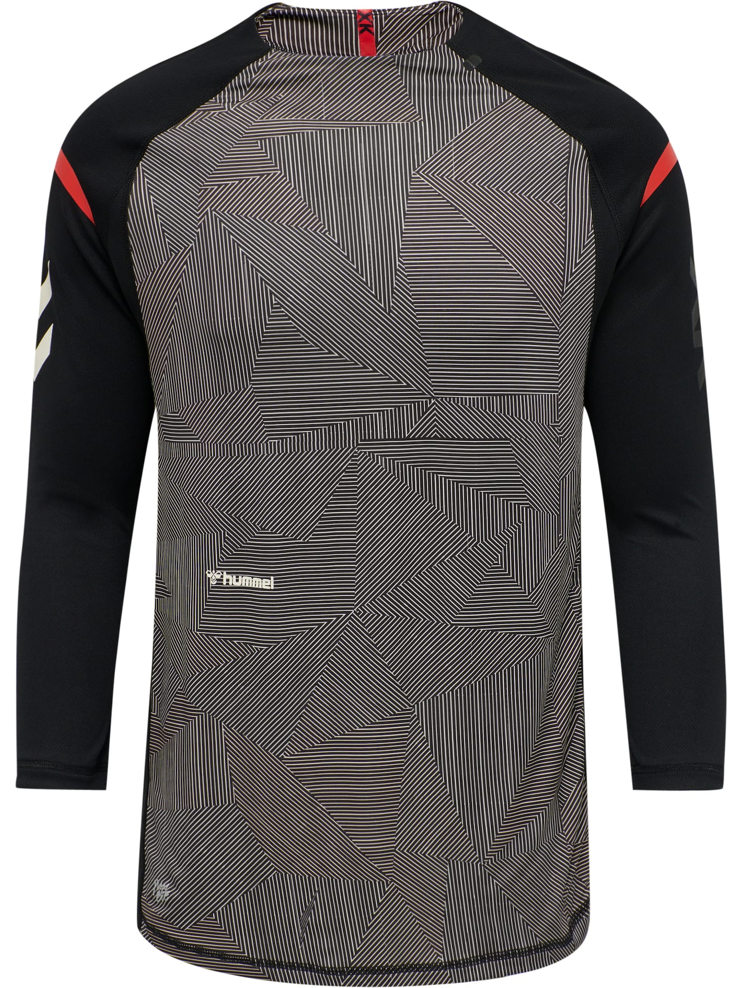 Hummel Tricou funcțional Pro XK Game  gri închis / roșu / negru / alb