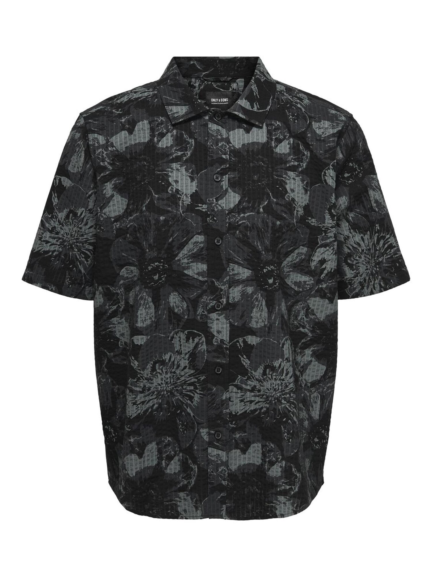 Only & Sons Cămașă ONSNicolai  gri / gri închis / negru