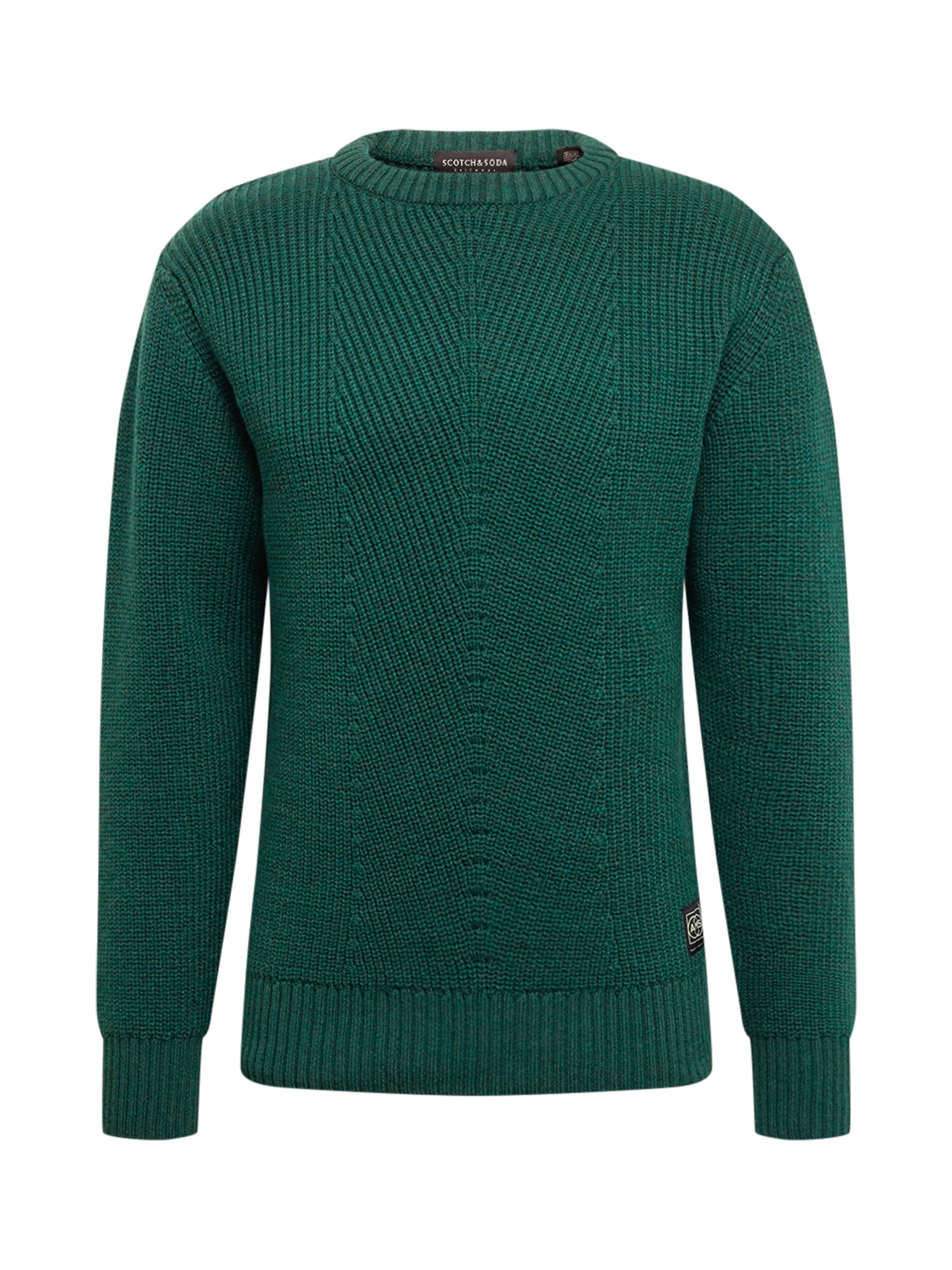 SCOTCH & SODA Megztinis  tamsiai žalia