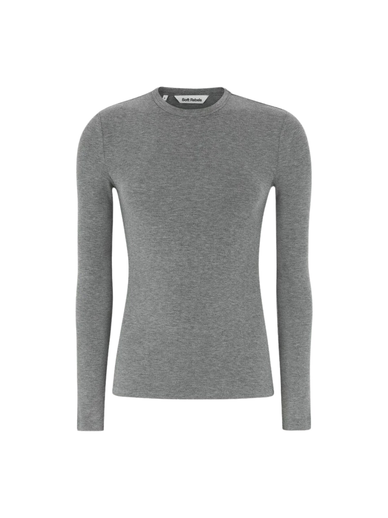 Soft Rebels Tricou 'SRRoman'  gri amestecat