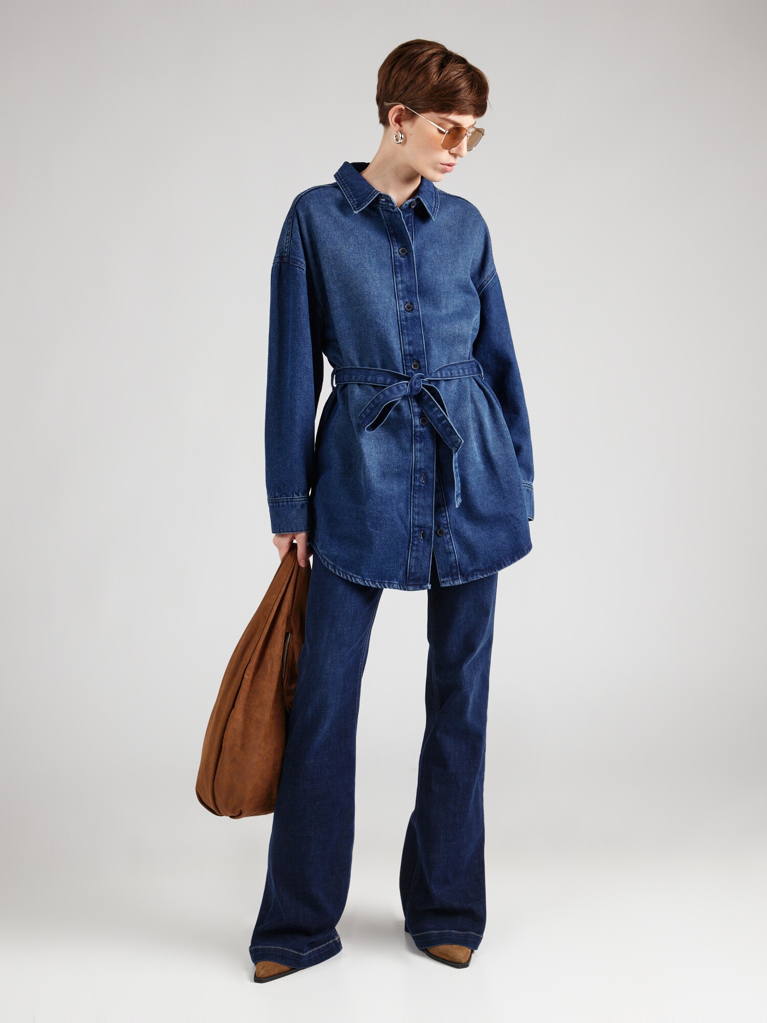 ONLY Blúzka 'ONLANE' modrá denim (obrázok 5)