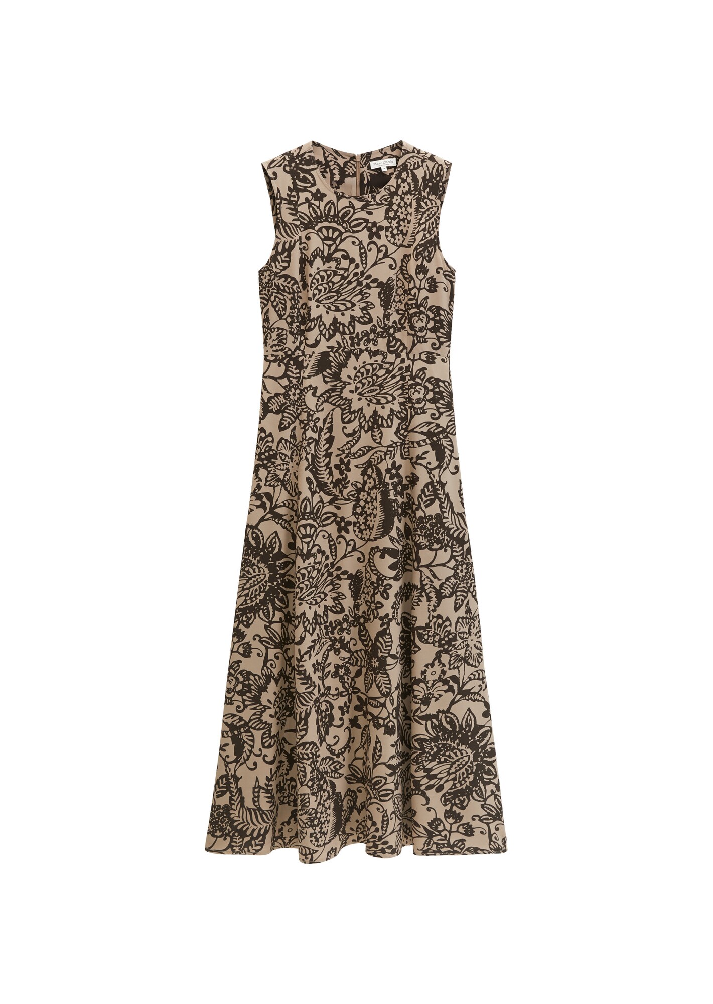 Marc O'Polo Vestido  capuchino / marrón oscuro