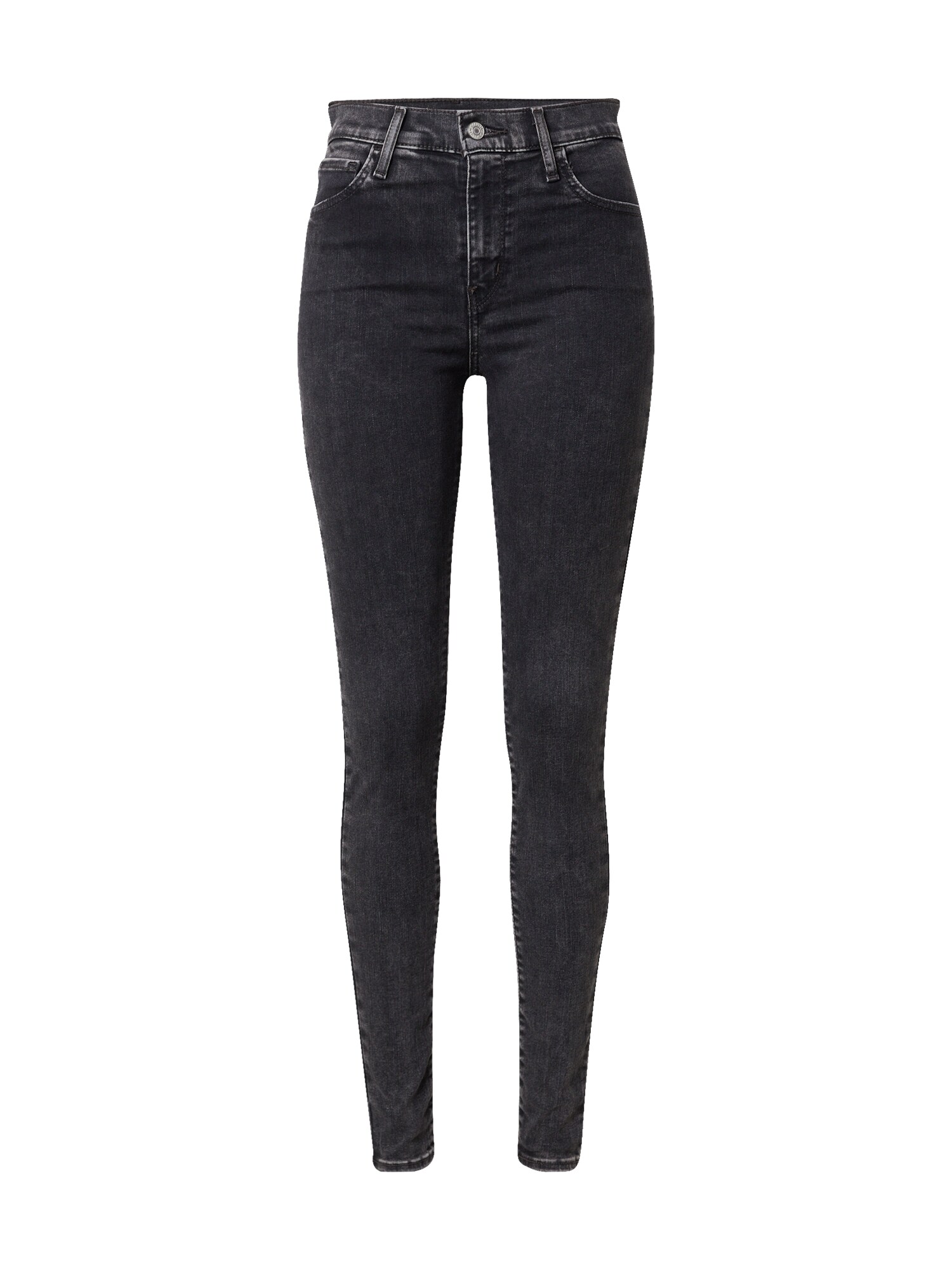 LEVI'S Traperice '720 HIRISE SUPER SKINNY BLACKS'  crni traper