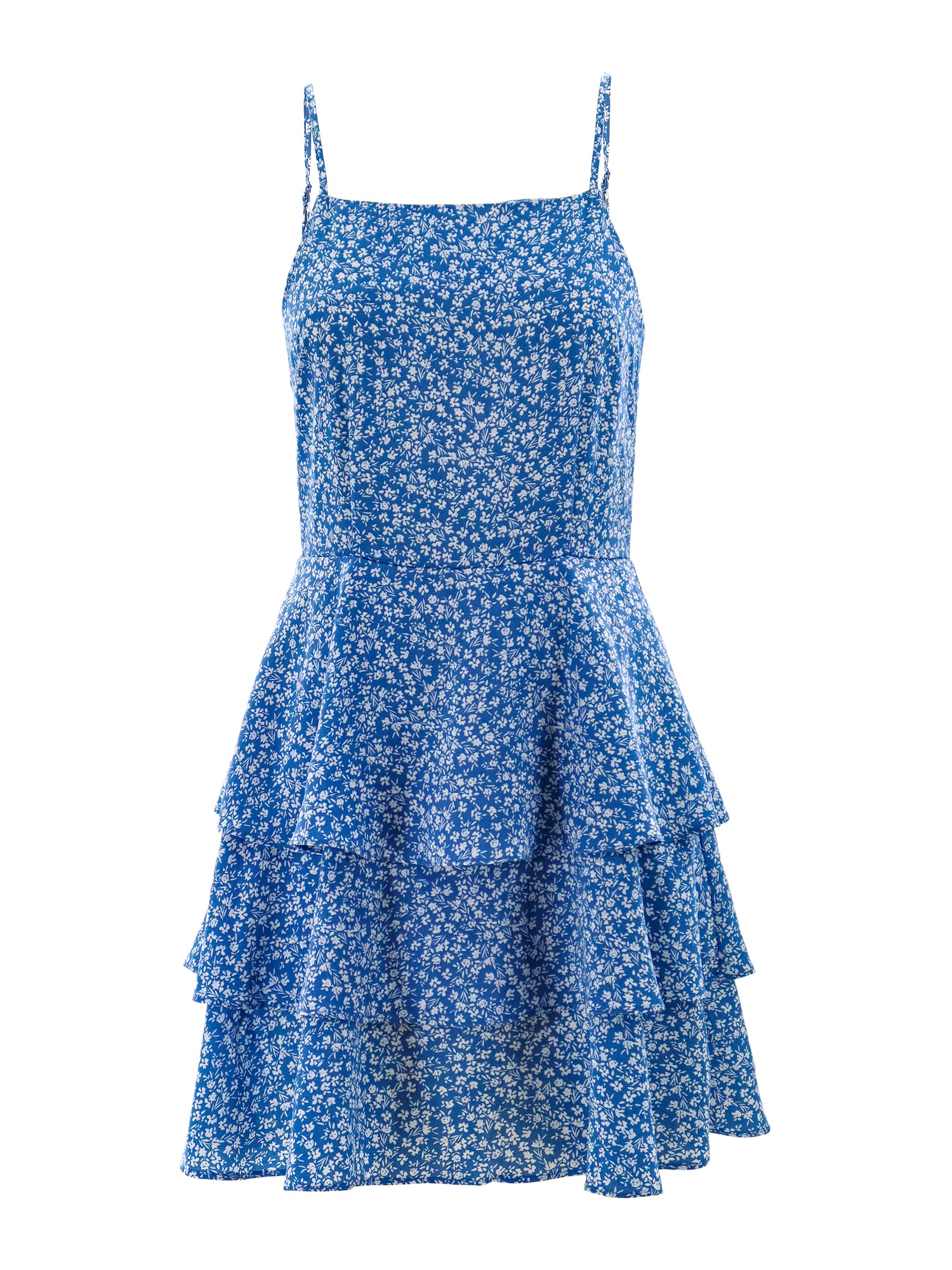AIKI KEYLOOK Ljetna haljina 'Layette'  plava / bijela