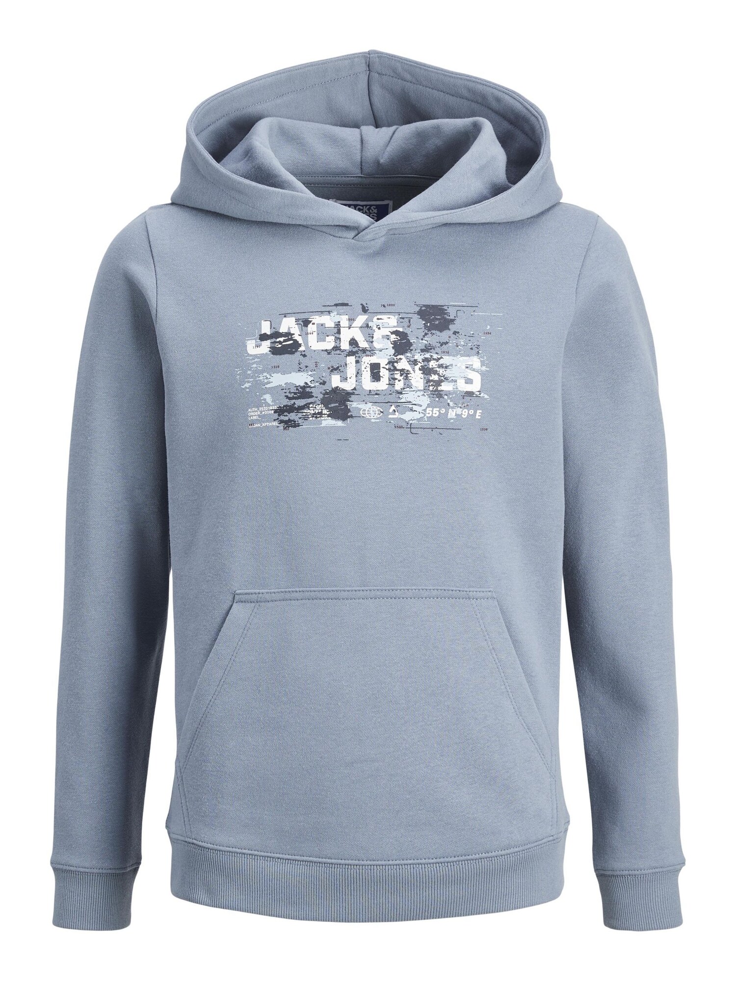 Jack & Jones Junior Mikina  opálová / čierna / biela