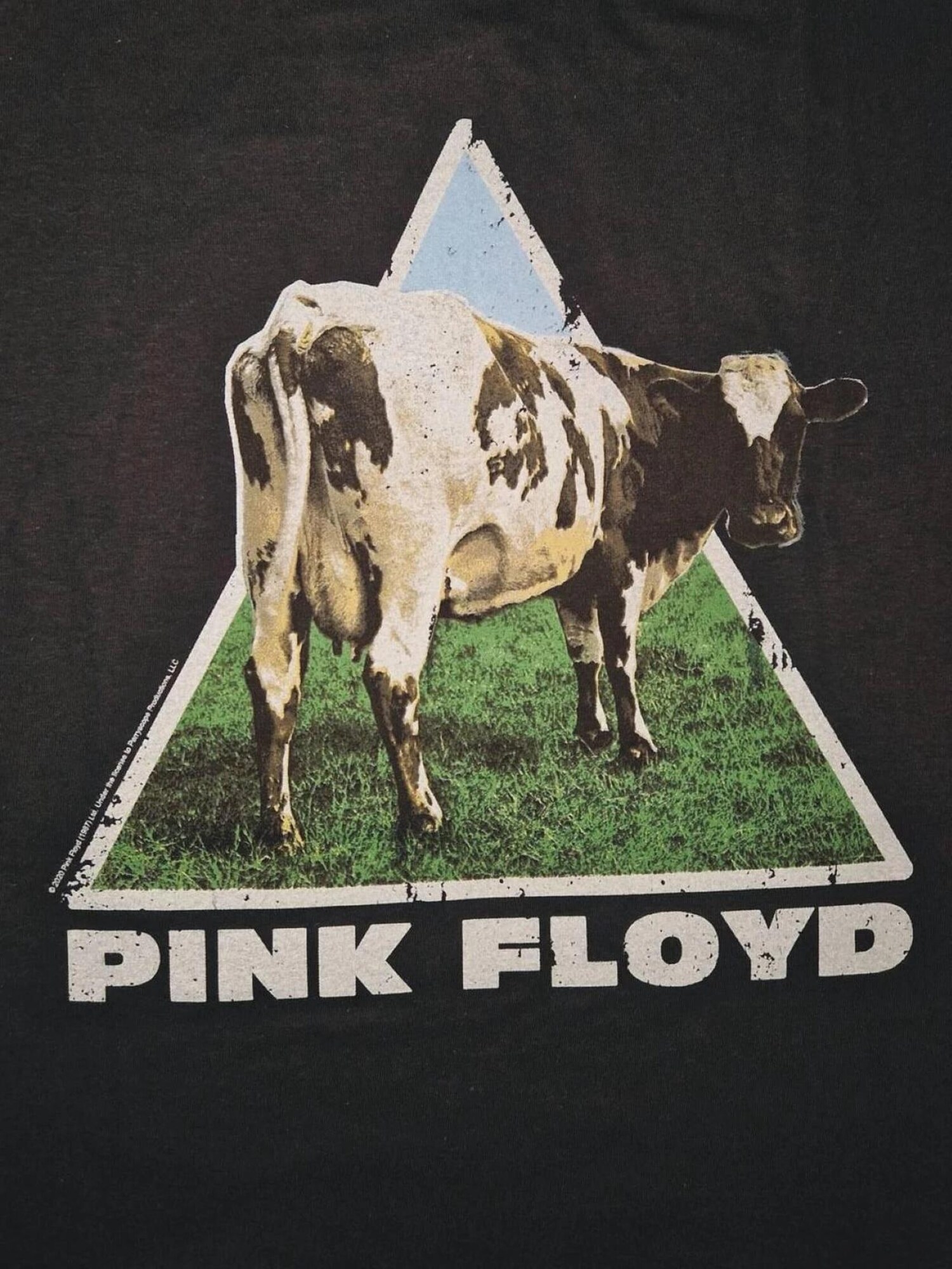 Pink Floyd Camiseta 'Pink Floyd - Atom Heart t-shirt' negro – imagen 2
