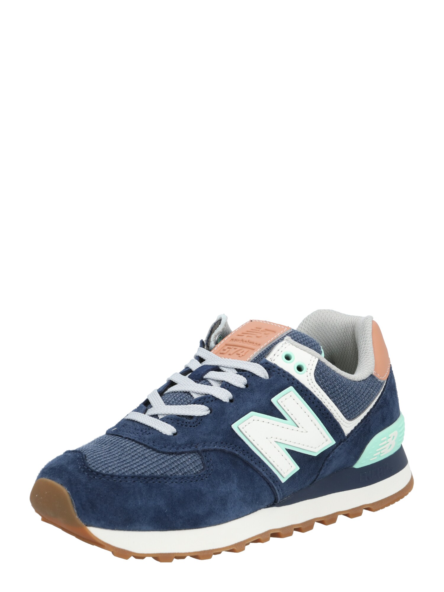 new balance Sportbačiai be auliuko  tamsiai mėlyna / ruda / mėtų spalva