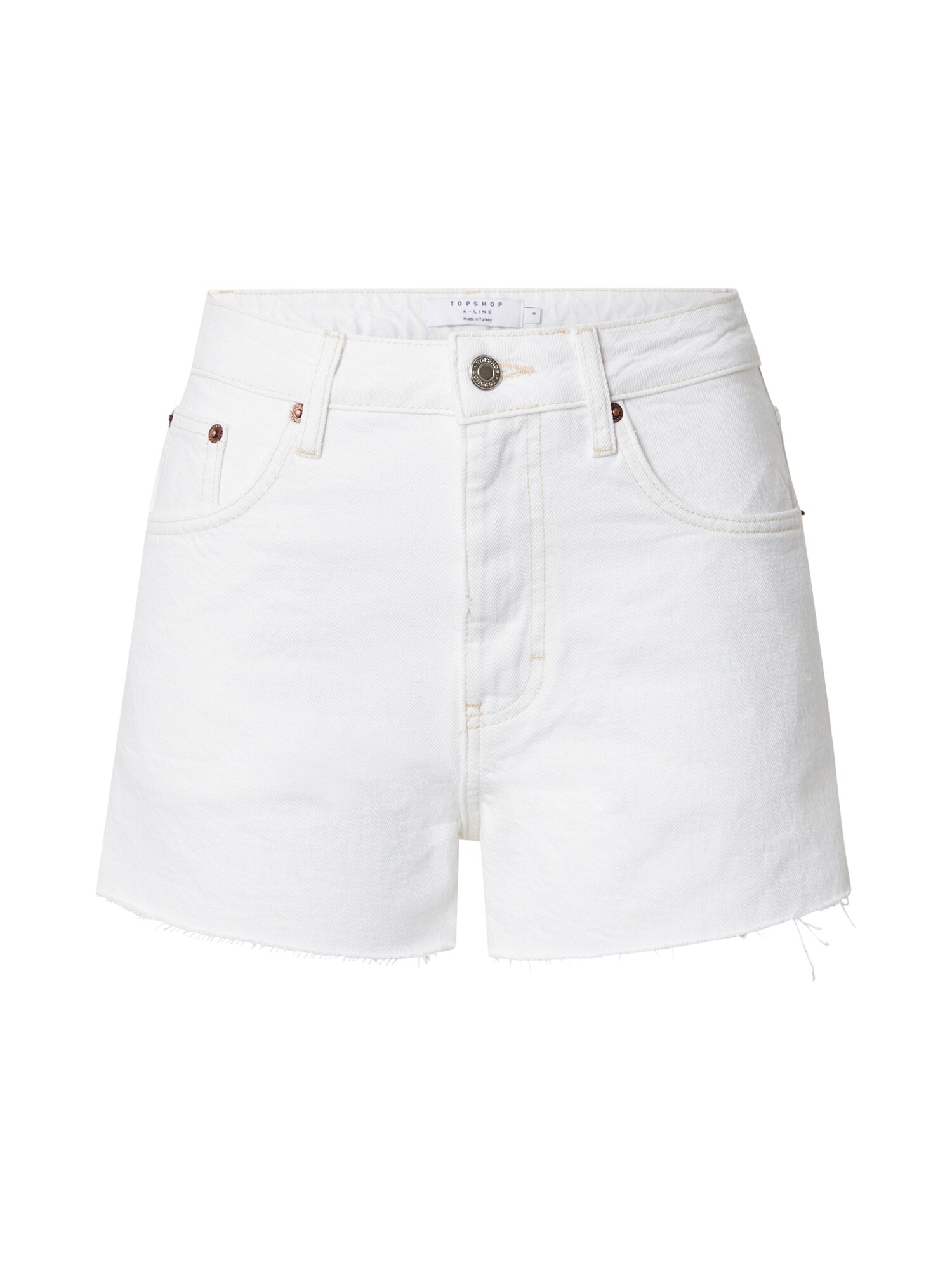 TOPSHOP Džínsy biela