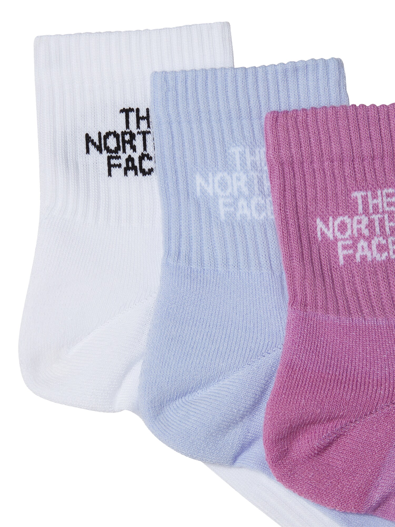 THE NORTH FACE Sportzoknik  világoskék / orchidea / fekete / fehér termék 2. képe