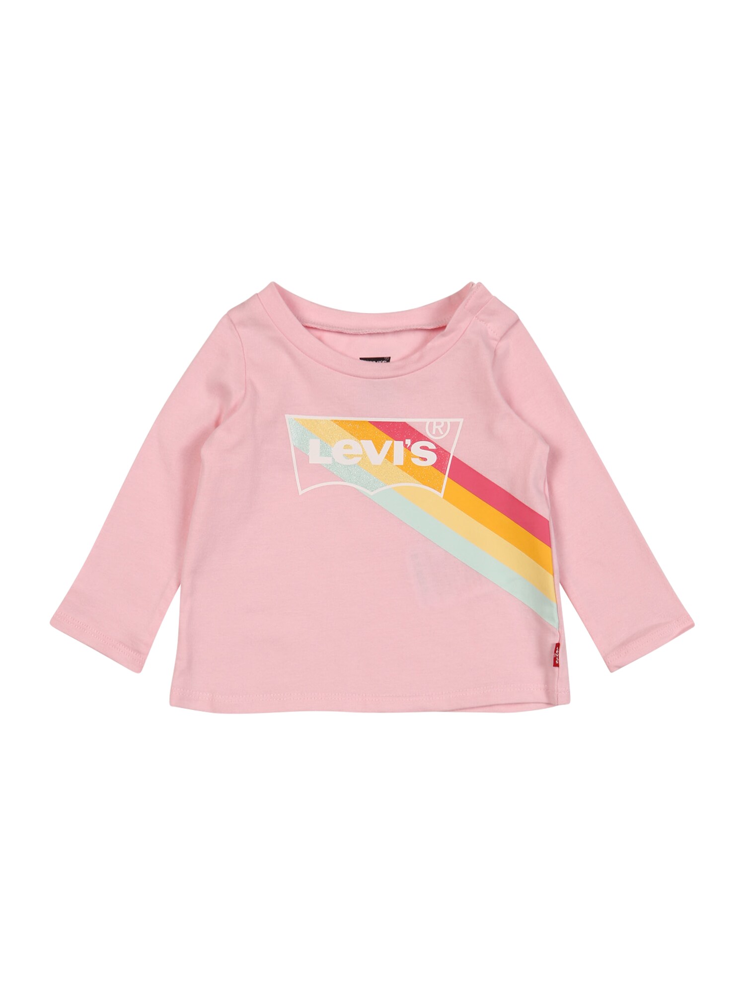 LEVI'S Marškinėliai  rožių spalva / šviesiai mėlyna / balta / mišrios spalvos / aukso geltonumo spalva