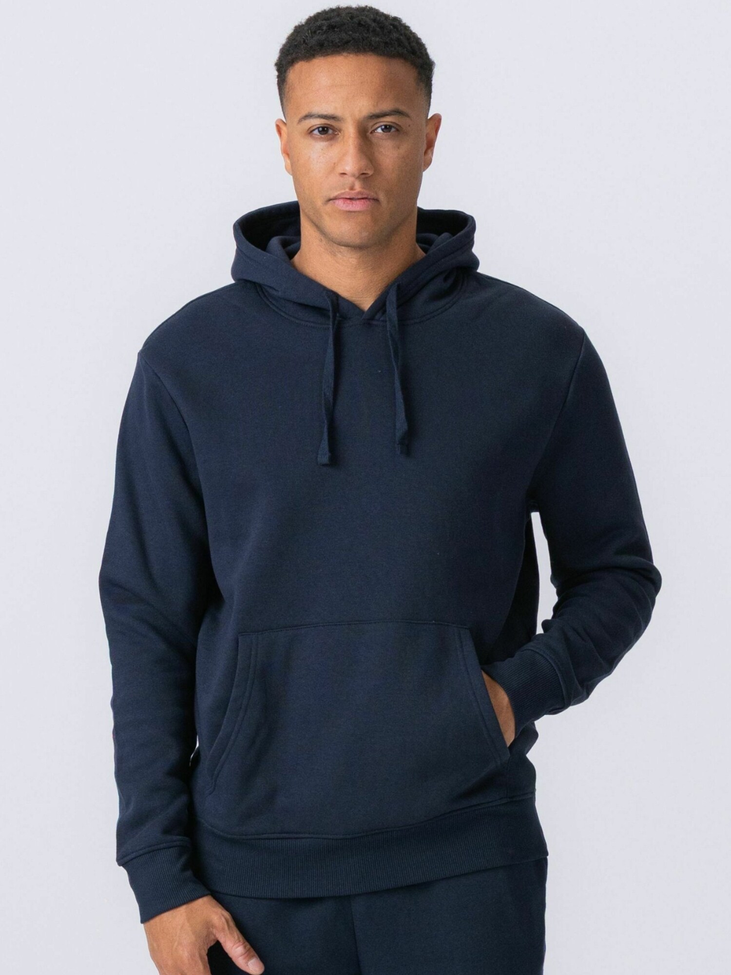 TEESHOPPEN Pulover ' Essential Hoodie '  bleumarin