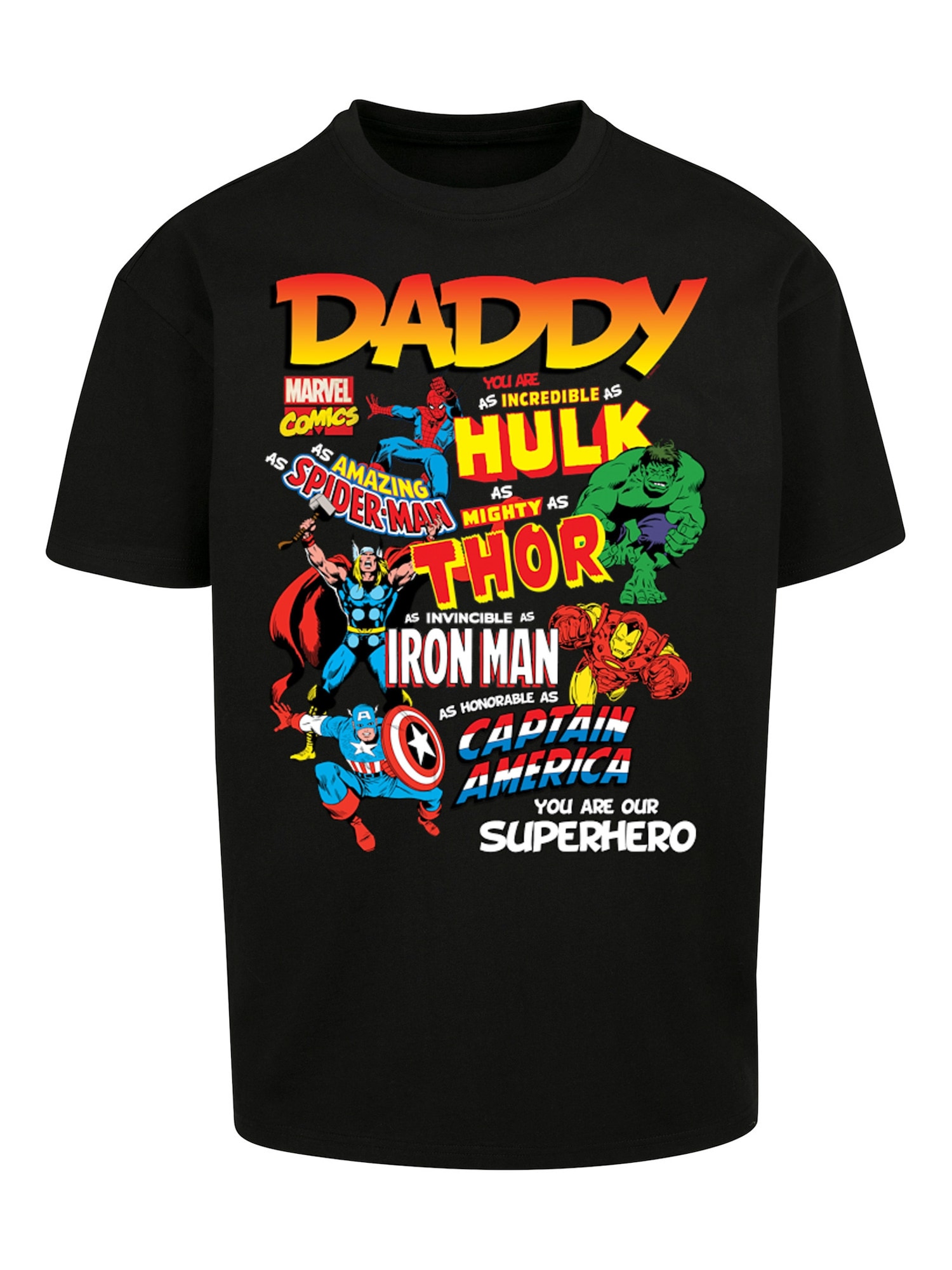 Thumbnail - T-Shirt 'Marvel Comics Our Dad Superhero'