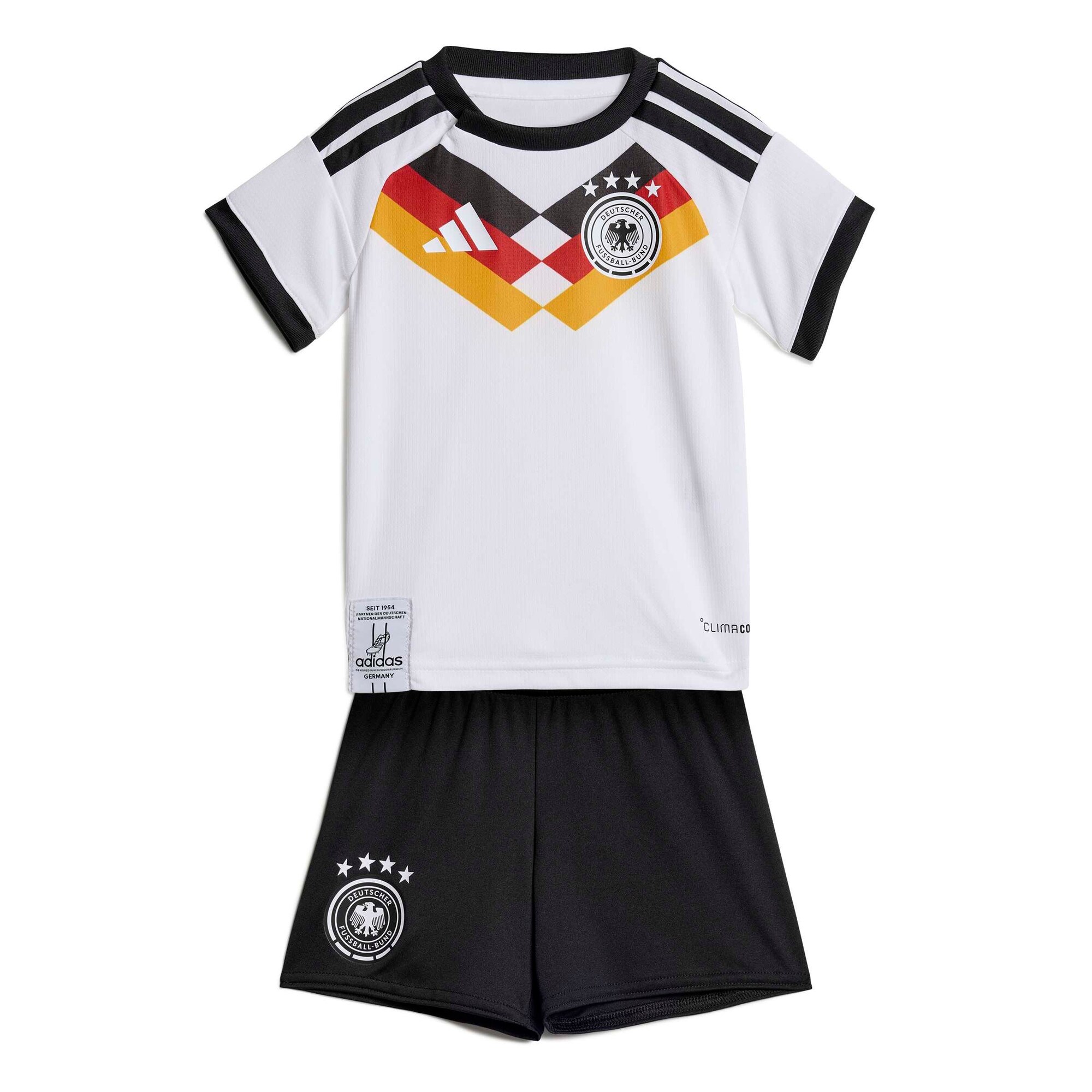 ADIDAS PERFORMANCE Îmbrăcaminte sport DFB H BABY  negru / alb