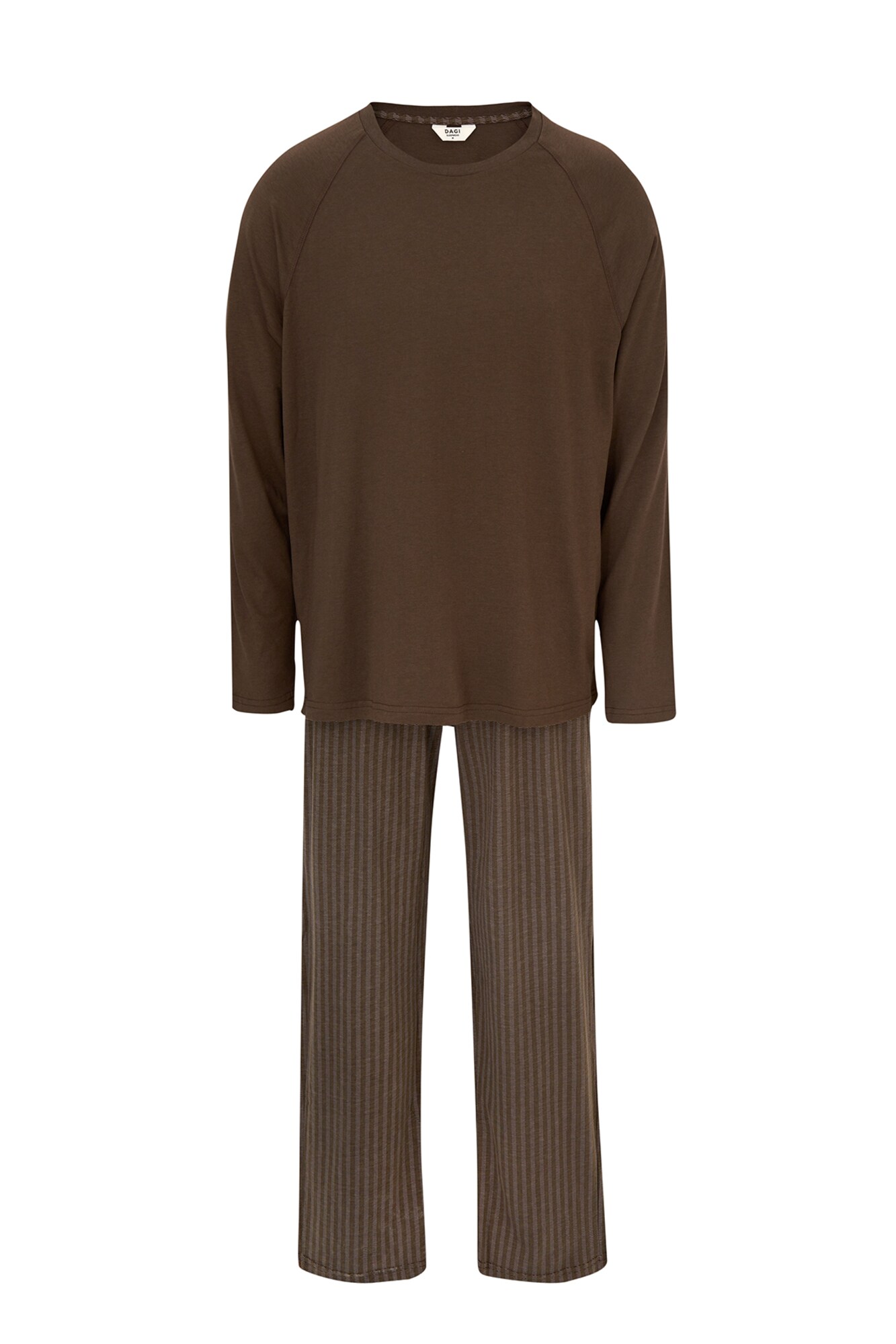 Dagi Pijama lungă  maro