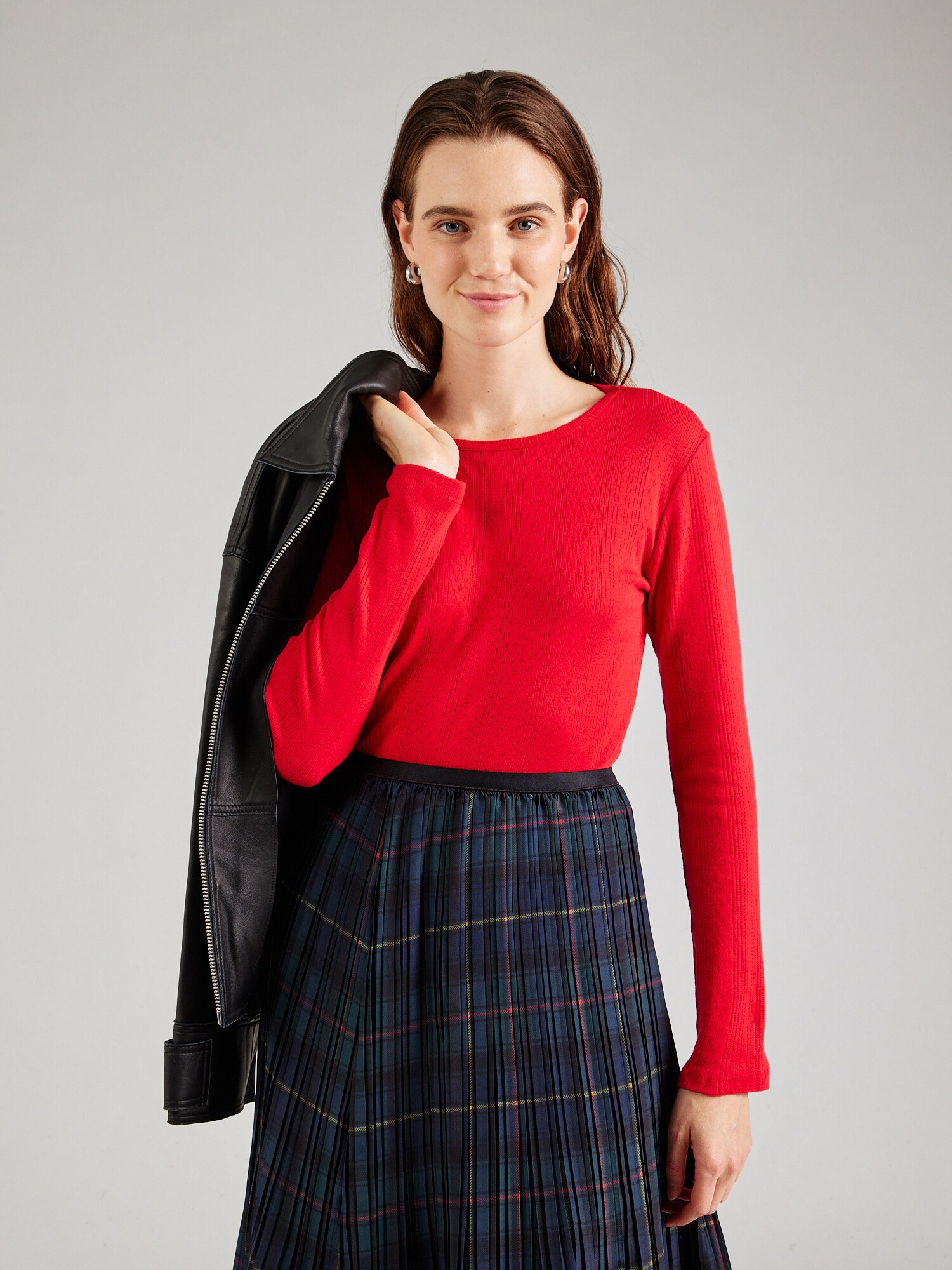 VERO MODA Póló 'VMLisa'  piros termék 2. képe