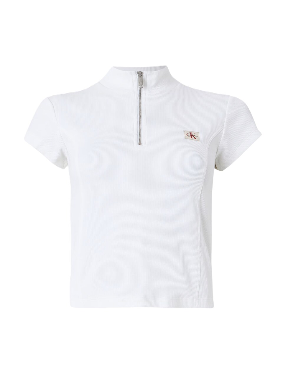 T-shirt 'Monologo Quarter-zip'