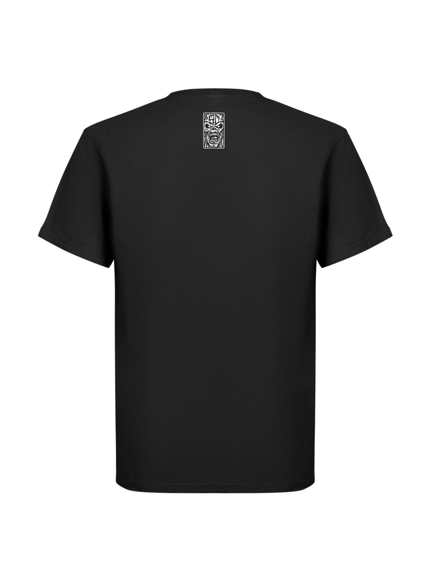 Iron Maiden Camiseta 'Iron Maiden Axe Eddie Exploding Circle Back and Front T-Shirt' negro – imagen 2