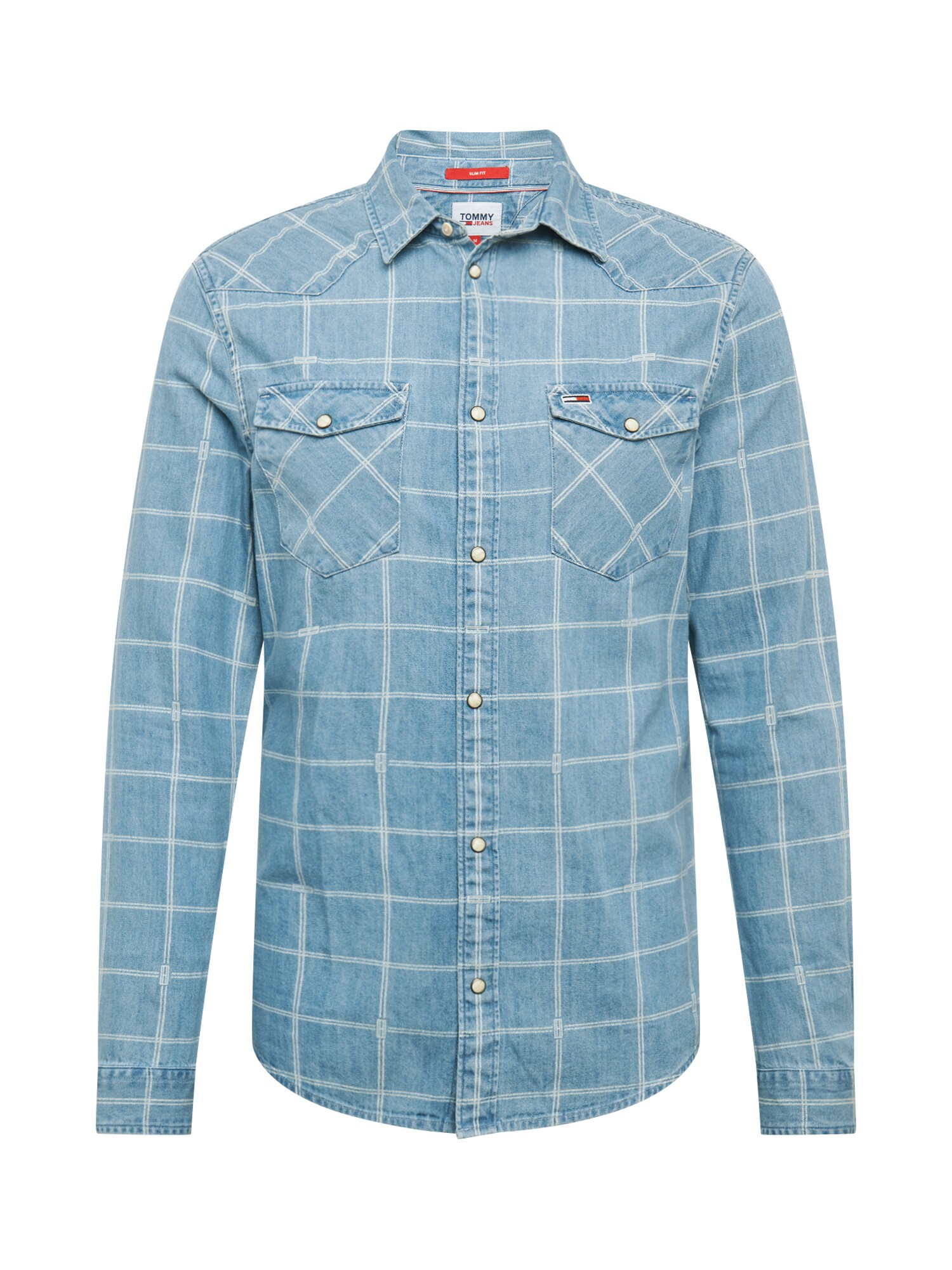 Tommy Jeans Dalykiniai marškiniai  indigo spalva