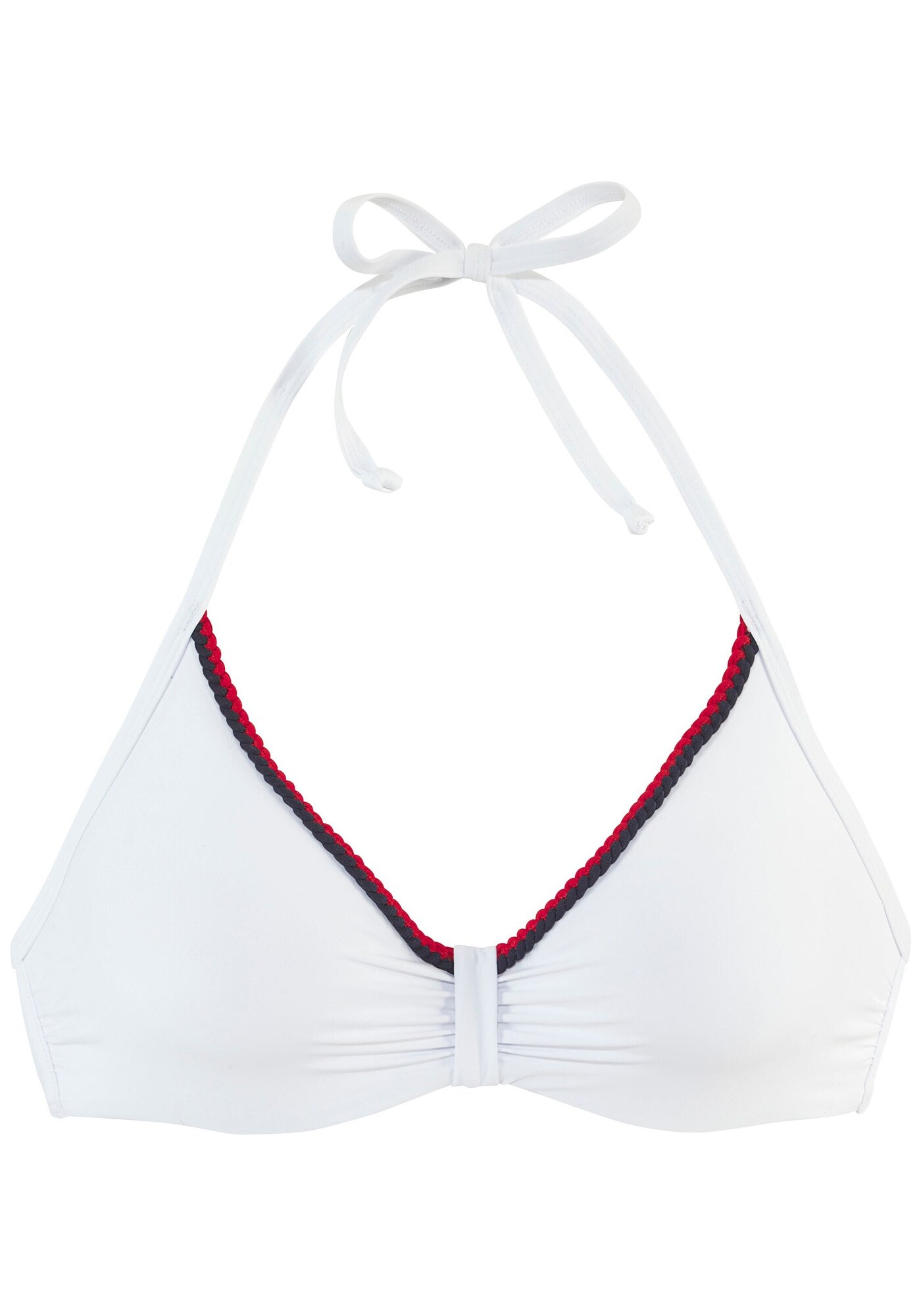 s.Oliver Sutien costum de baie  bleumarin / roșu / alb