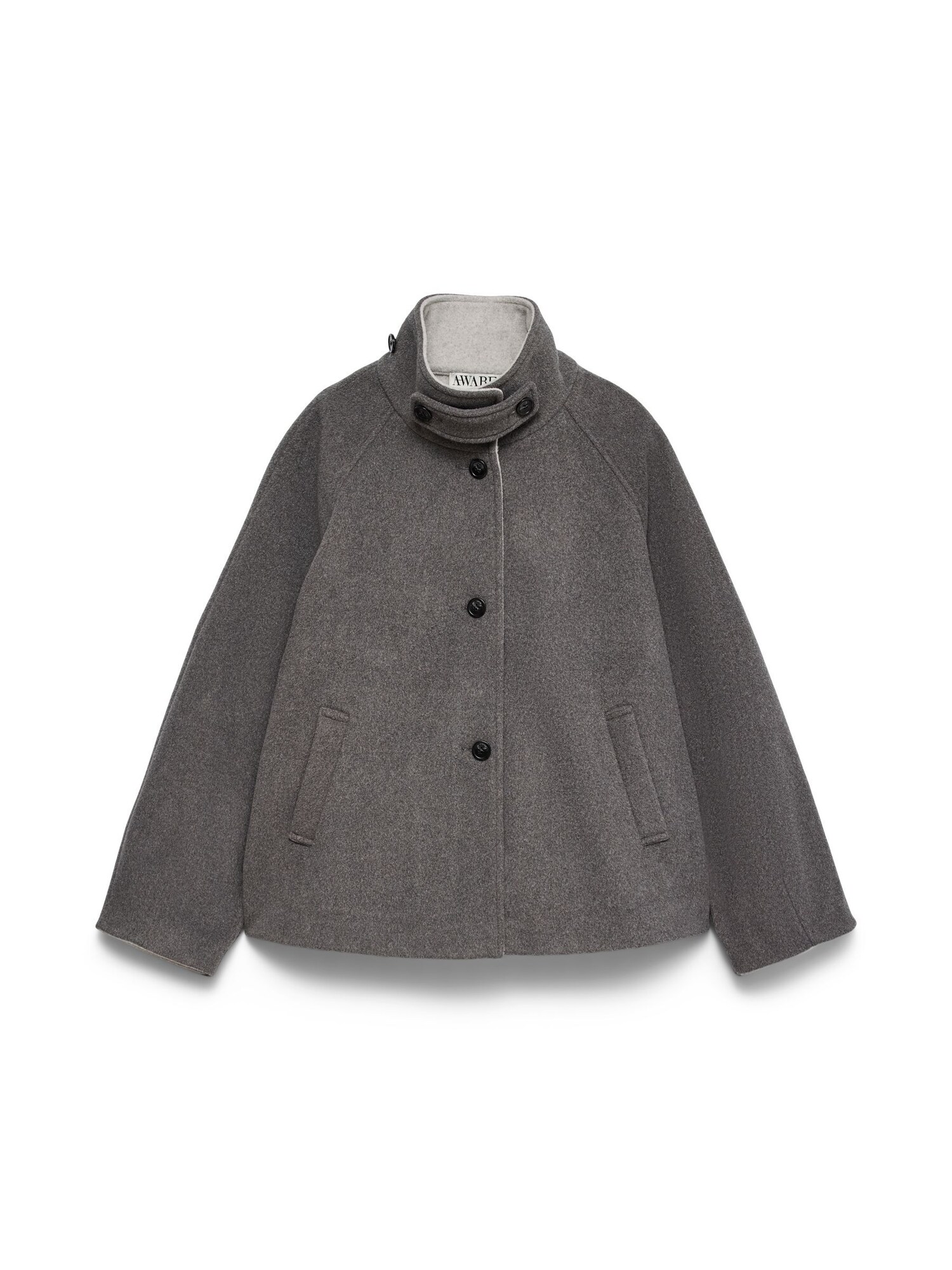 VERO MODA Chaqueta de entretiempo 'AWMaeve'  gris moteado