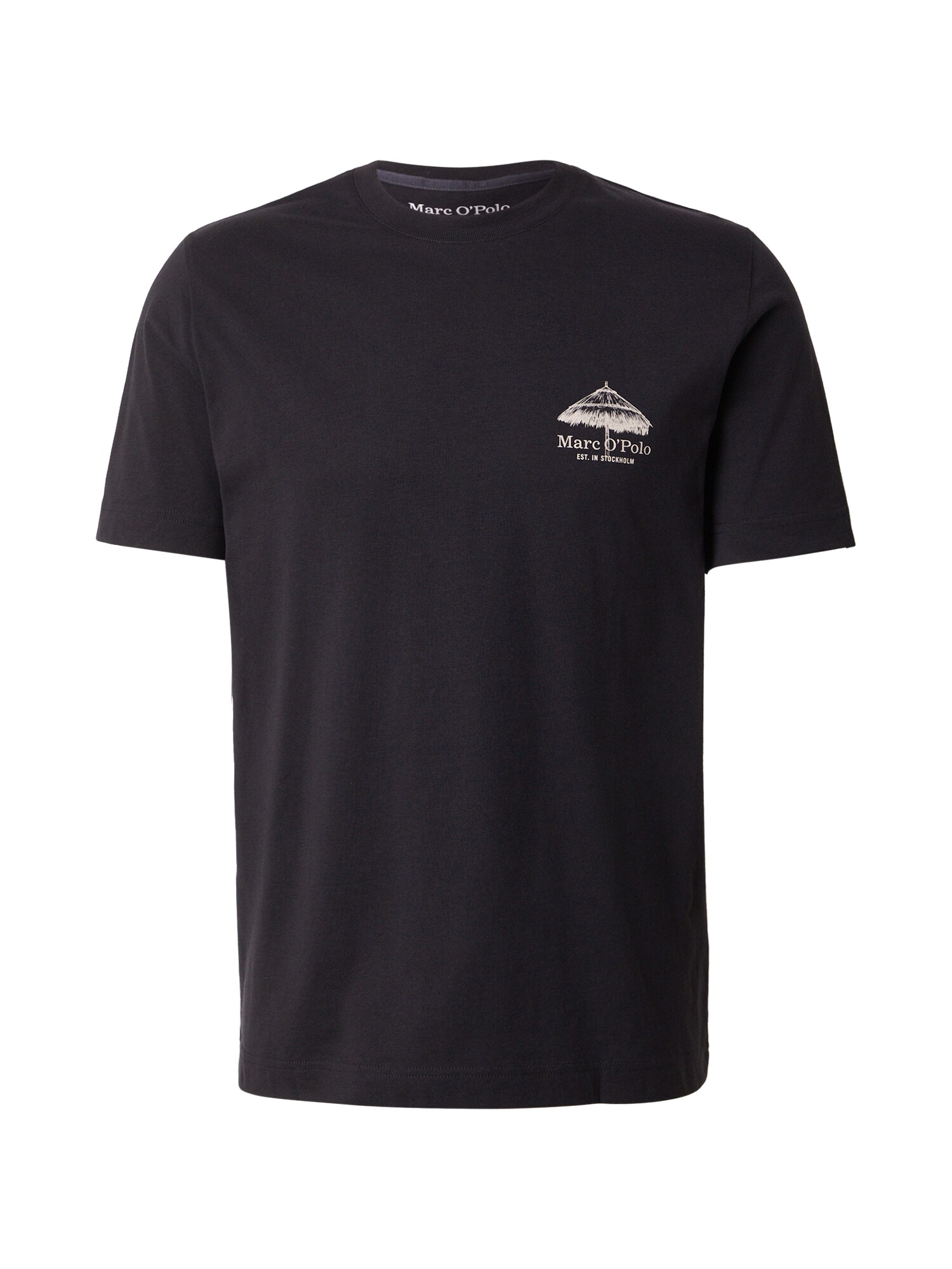 Marc O'Polo Camiseta  negro / blanco