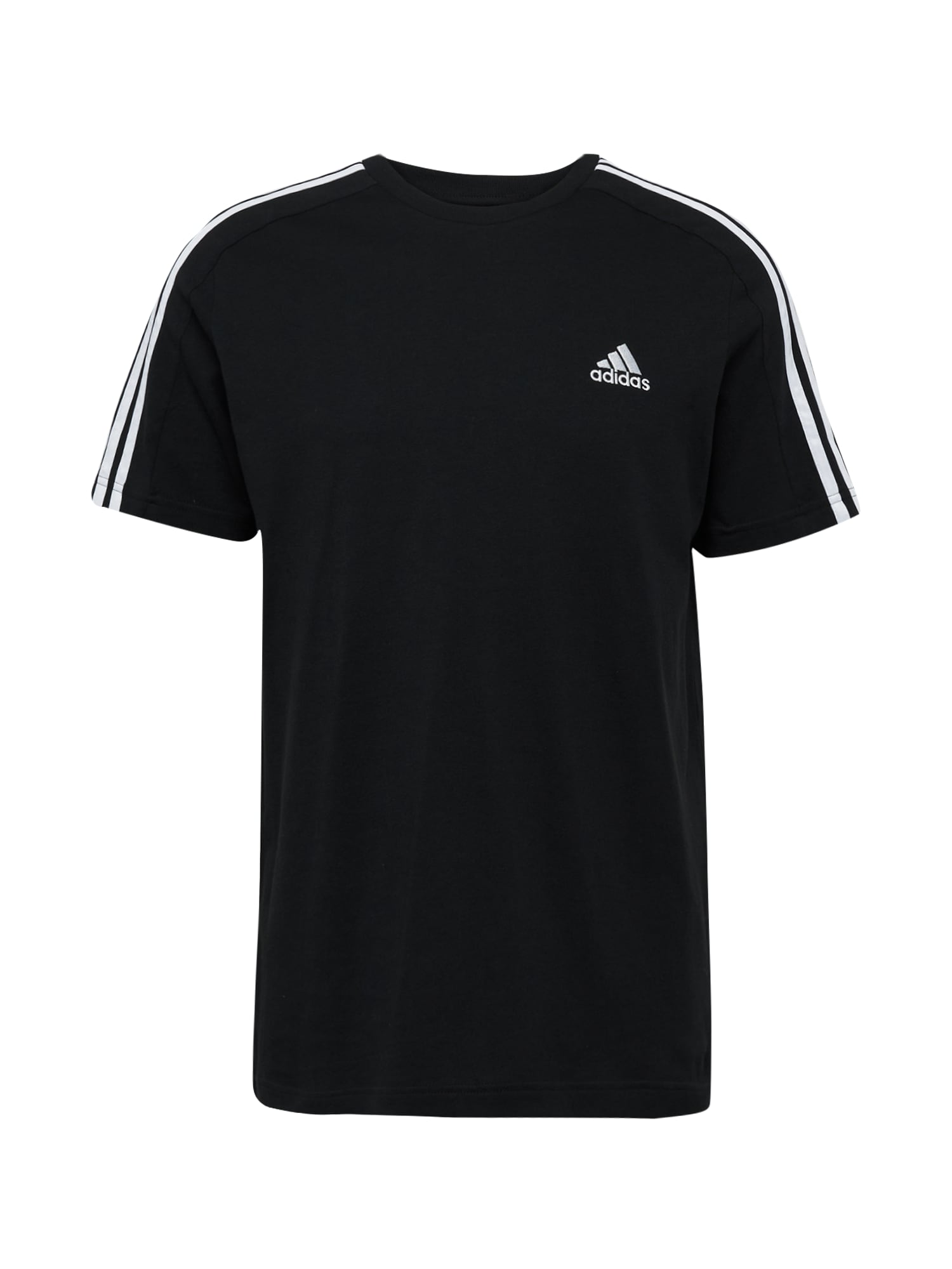 ADIDAS SPORTSWEAR Funkcionalna majica 'Essentials'  črna / bela