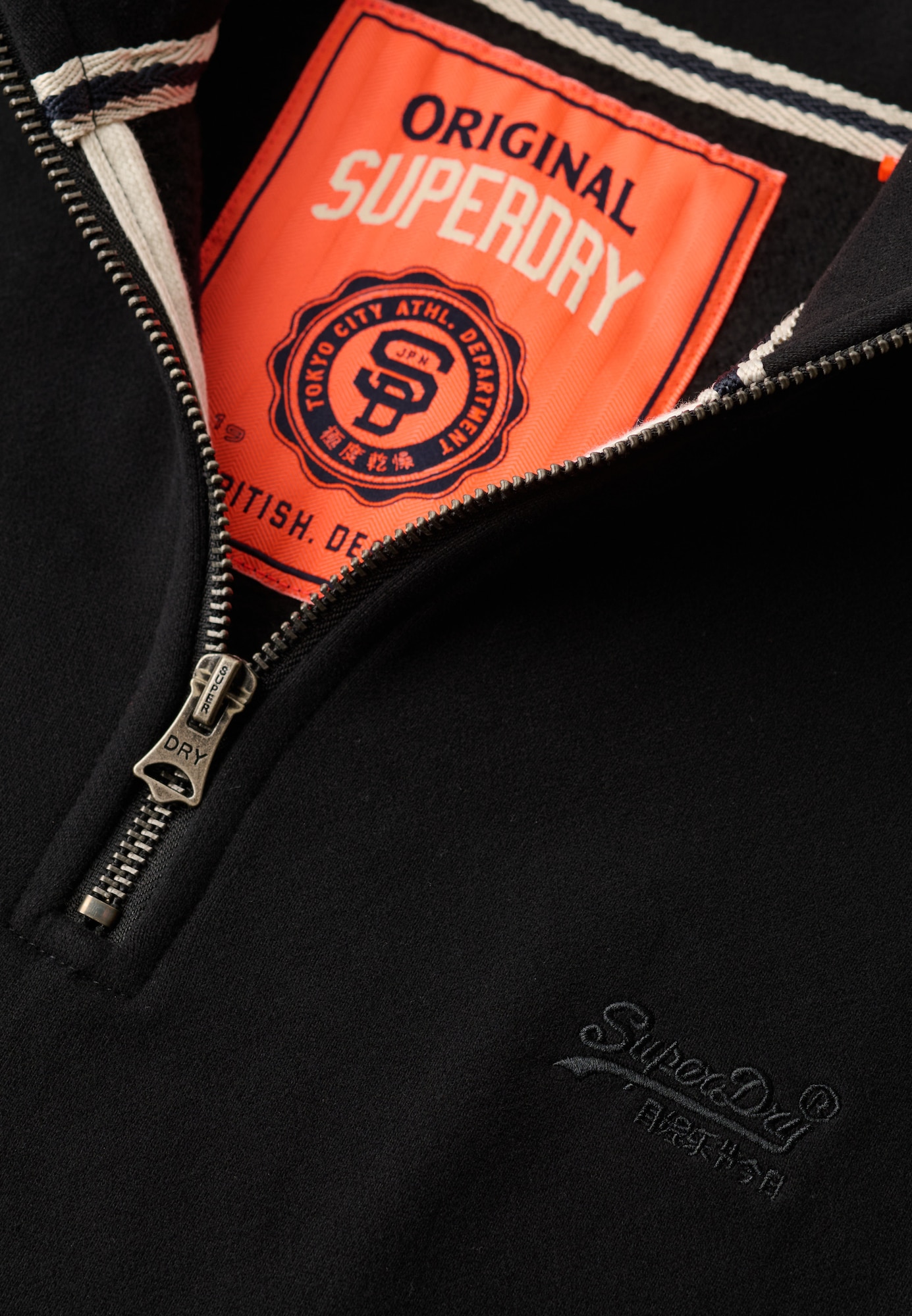 Superdry & Co Mikina 'Essential' čierna (obrázok 4)