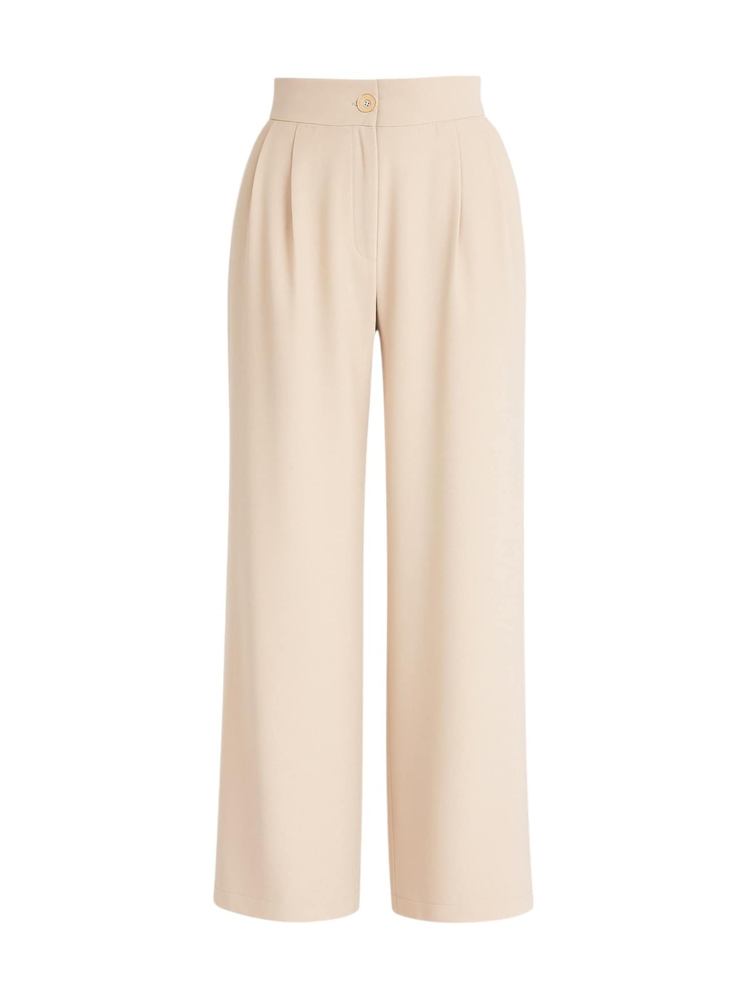 fashionshowcase Pantalón plisado 'ALYA'  beige