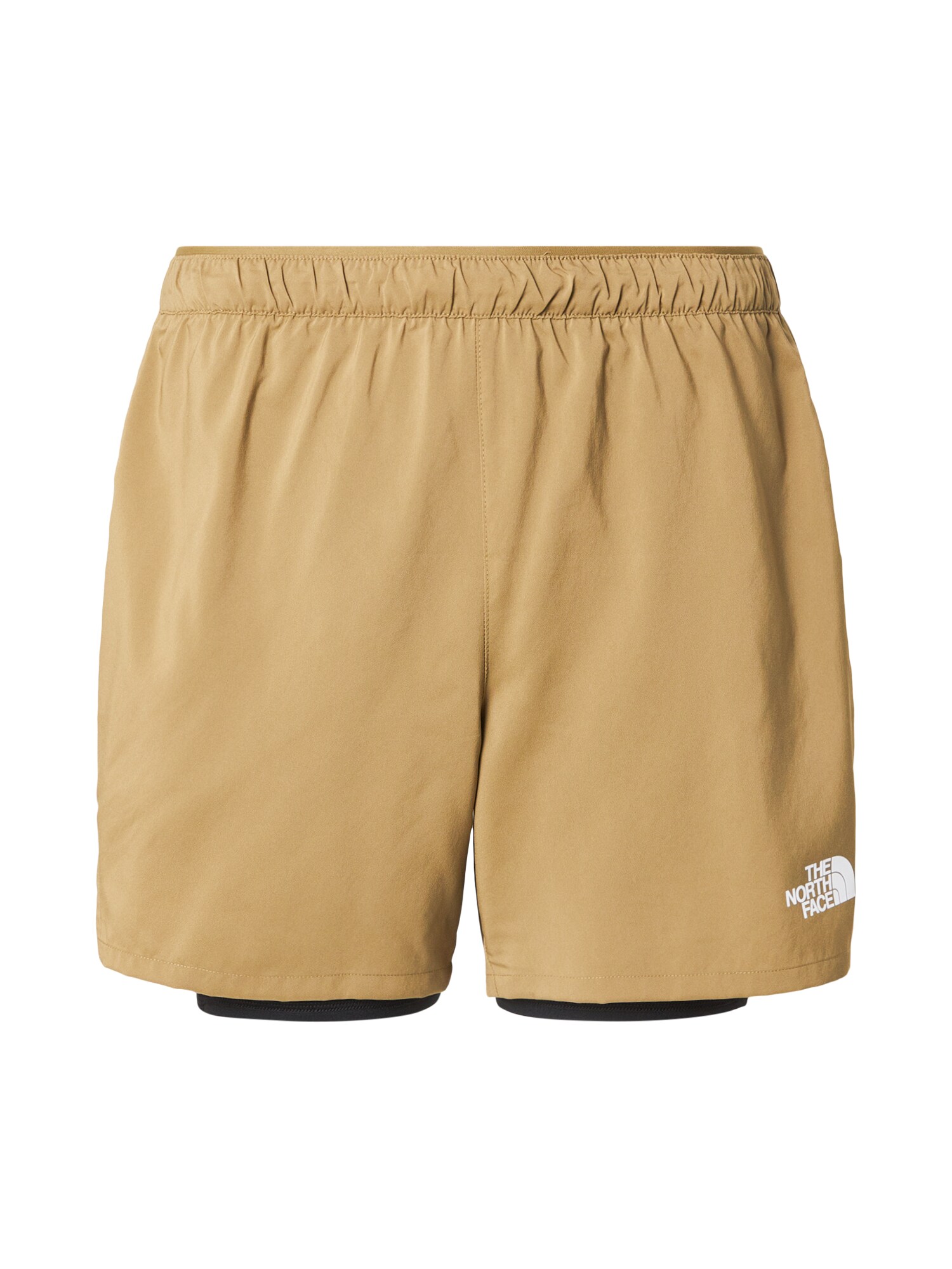 THE NORTH FACE Pantaloni sport 'M LIGHTBRIGHT 2IN1 SHORT 5IN'  negru