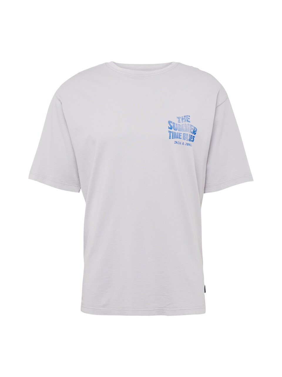 T-shirt 'JPRBLUANTHONY' royalblå / grå / aubergine