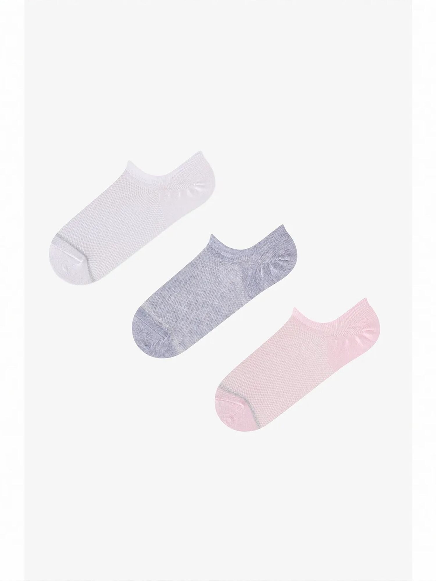 Penti Čarape 'PENTI Basic Mesh Baumwoll-Glimmer 2er-Pack Sneaker-Socken' miks boja
