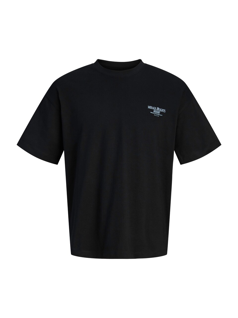 T-shirt 'JORSANREMO' azur / brun / oliv