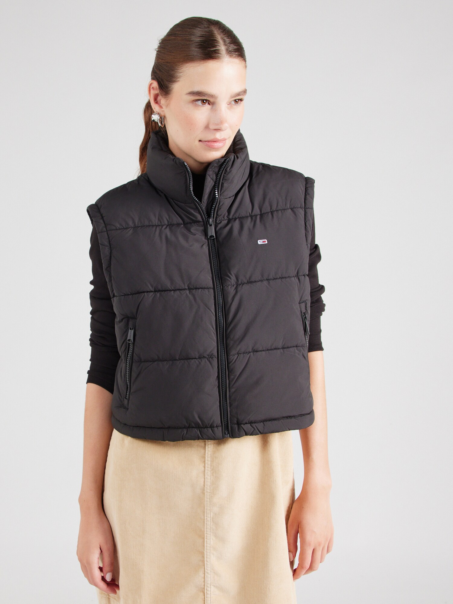 Tommy Jeans Mellény 'ESSENTIAL'  fekete termék 2. képe