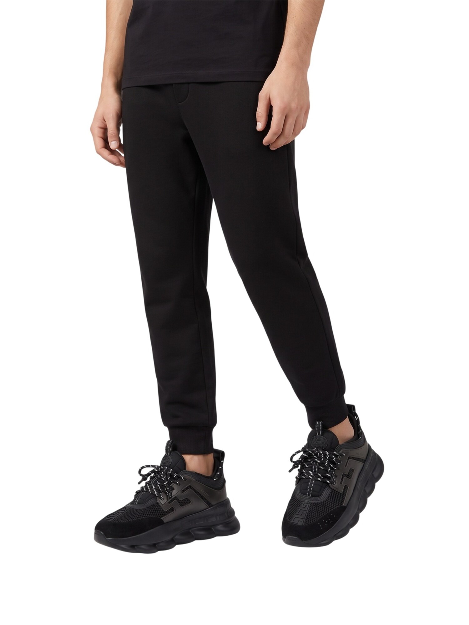 VERSACE Zapatillas deportivas bajas 'Versace Chain Reaction Low Top Sneaker Herren Schwarz'  negro – imagen 4