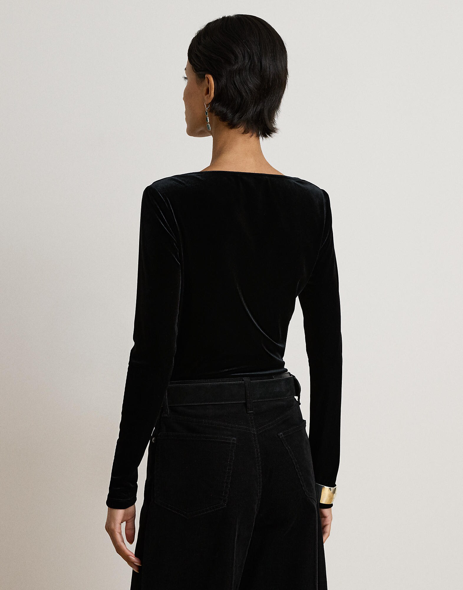 Lauren Ralph Lauren Camiseta negro – imagen 3