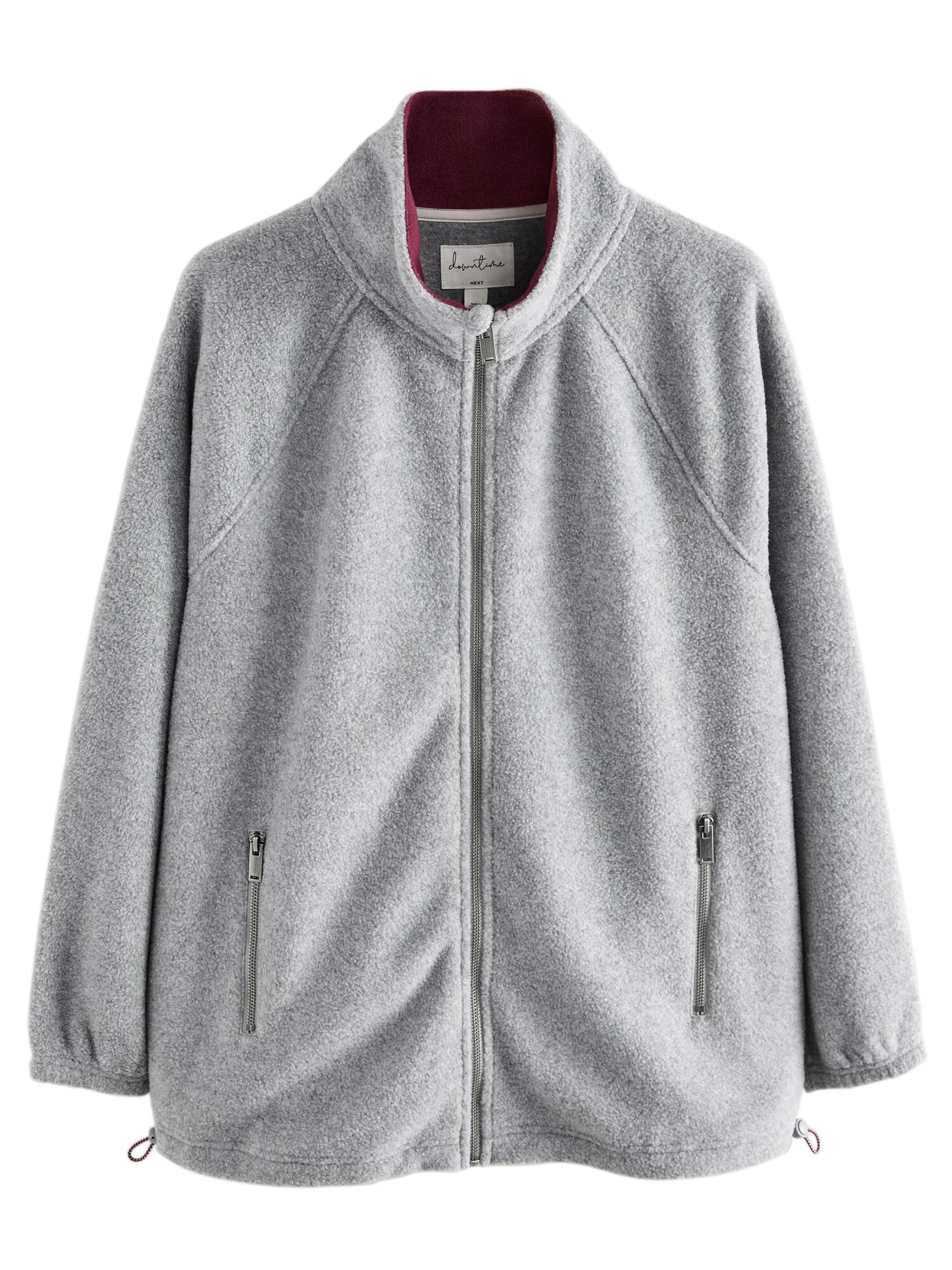 Next Jachetă  fleece  gri amestecat